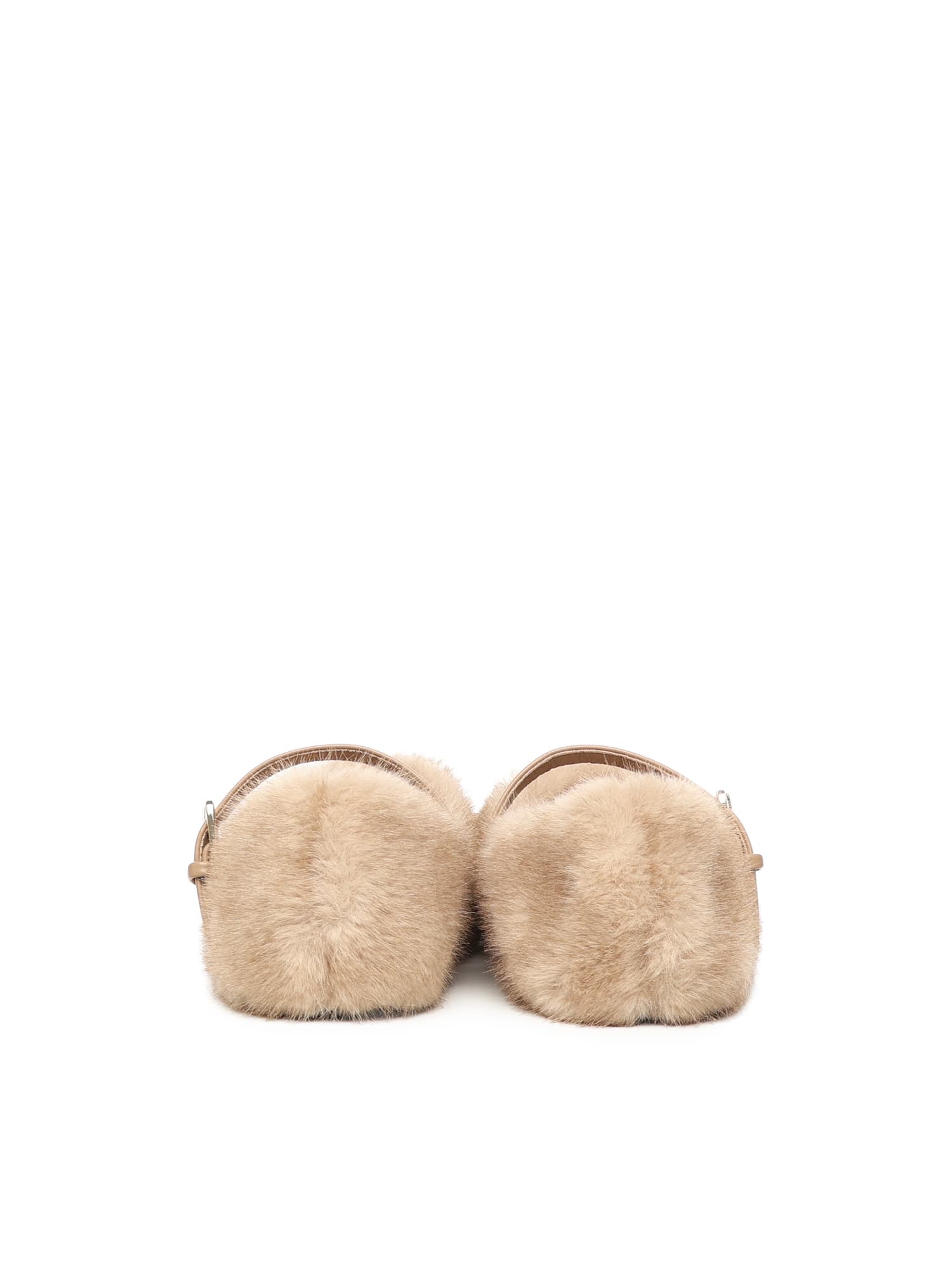 V73 Bridget Shoes Ballet Flats In Neutral