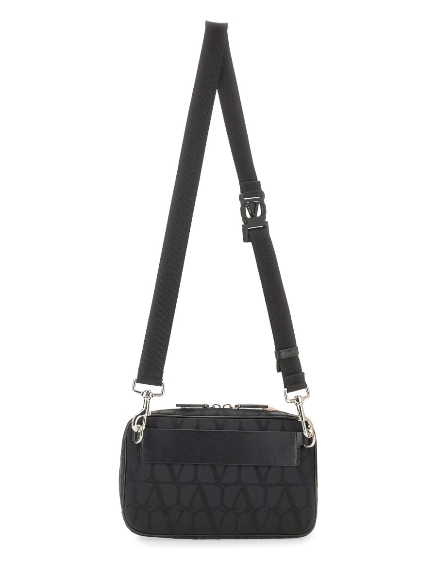 Shop Valentino Bag Toile Iconographe In Black