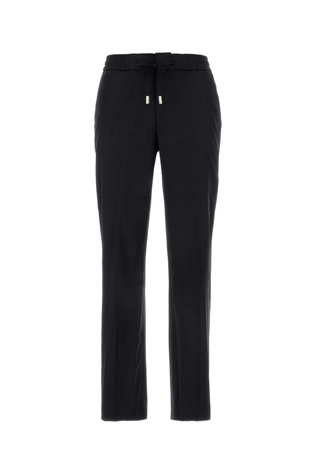 Shop Pt Torino Midnight Blue Stretch Wool Blend Pant