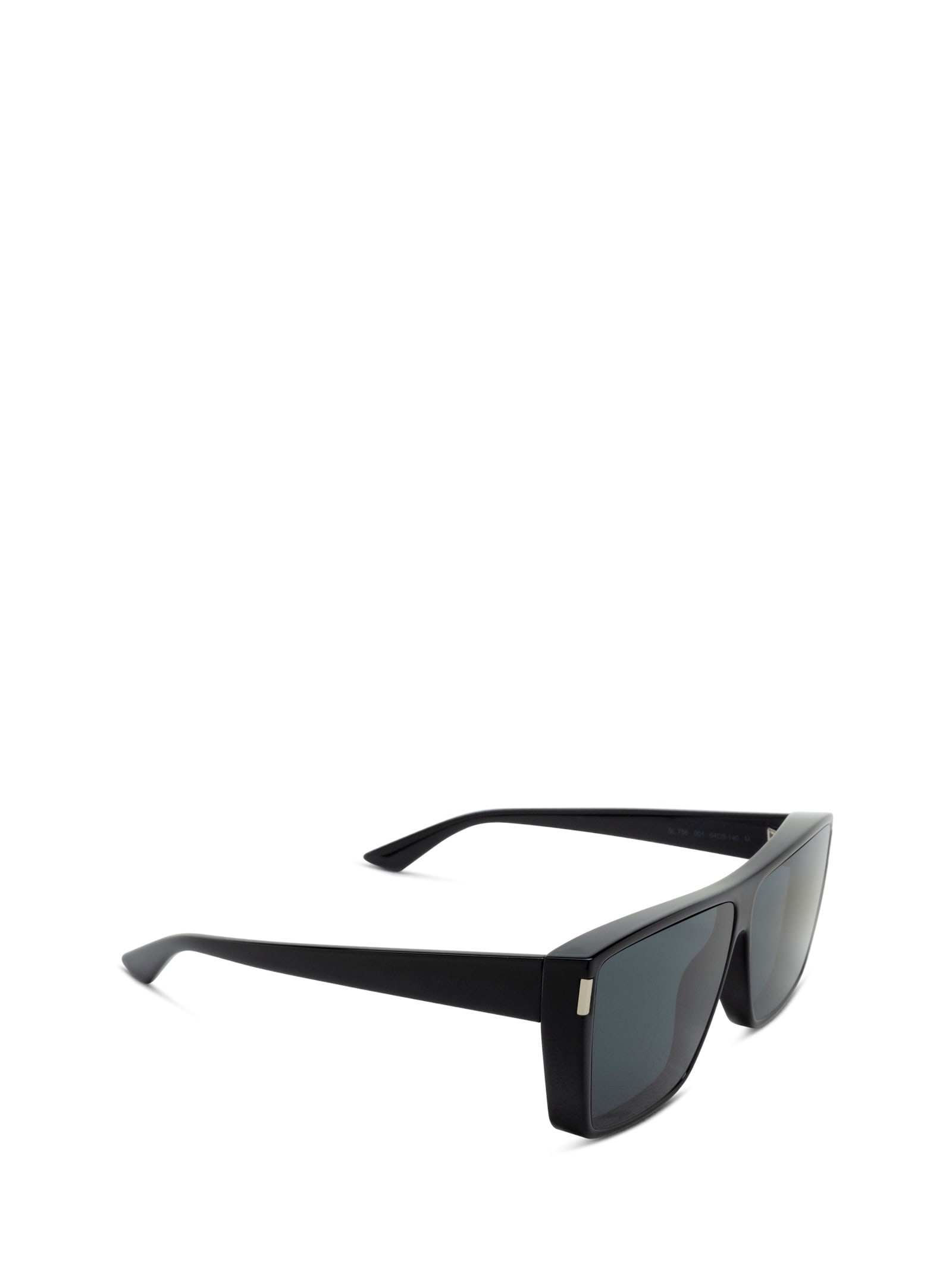 Saint Laurent Sl 756 Black Sunglasses In 001