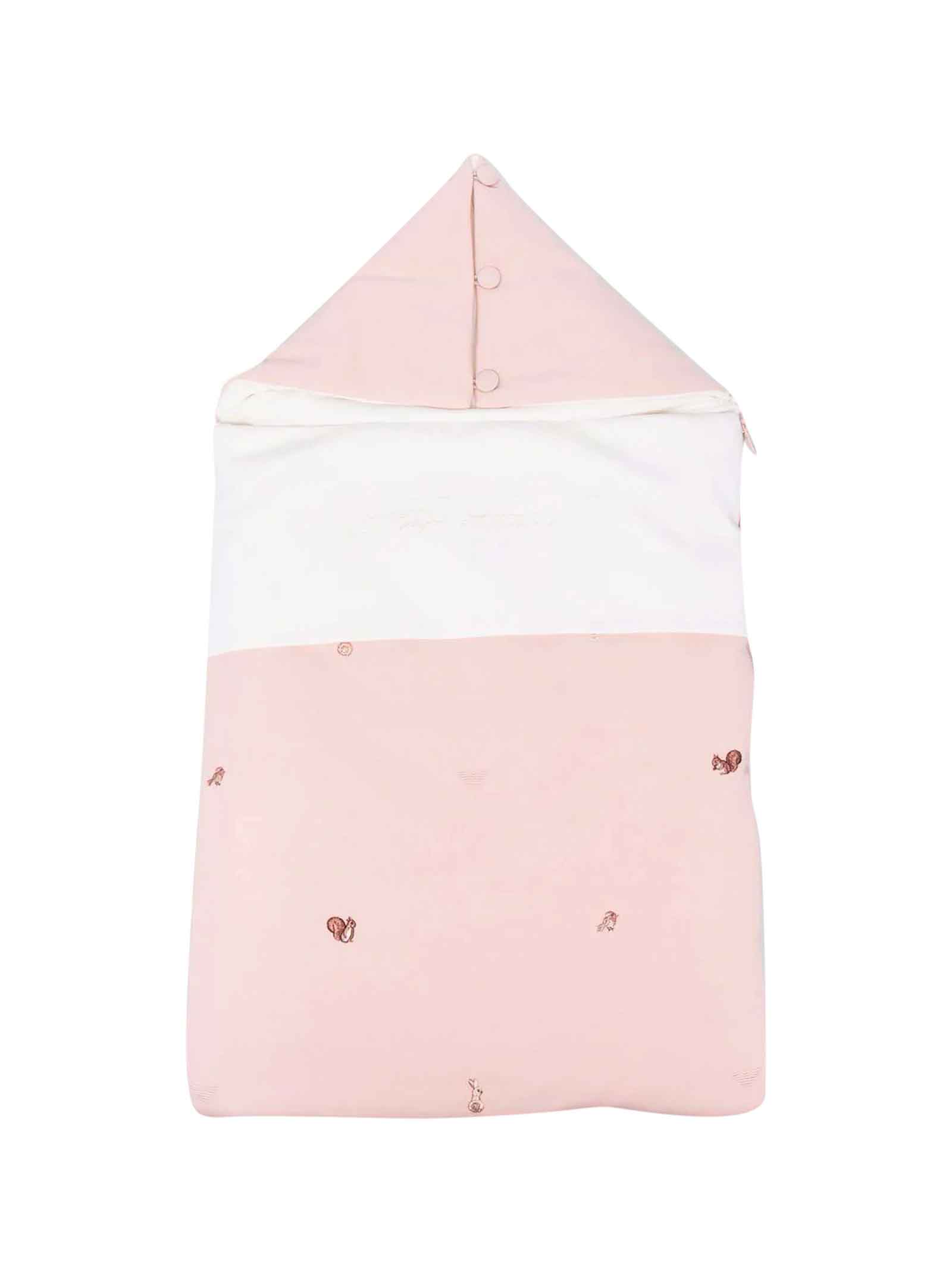 Emporio Armani Pink Sleeping Bag
