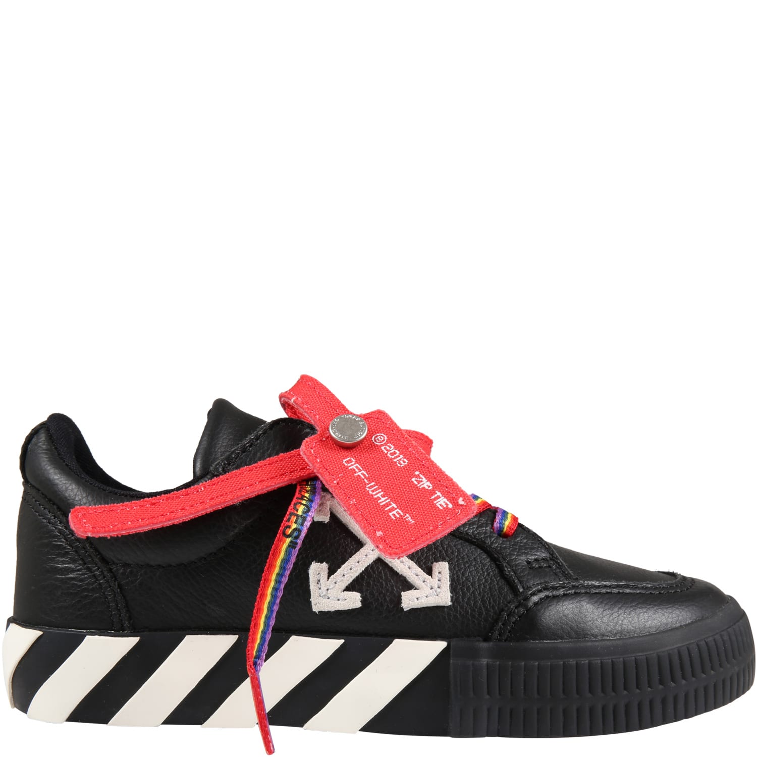 Off-White Black Sneakers For Kids