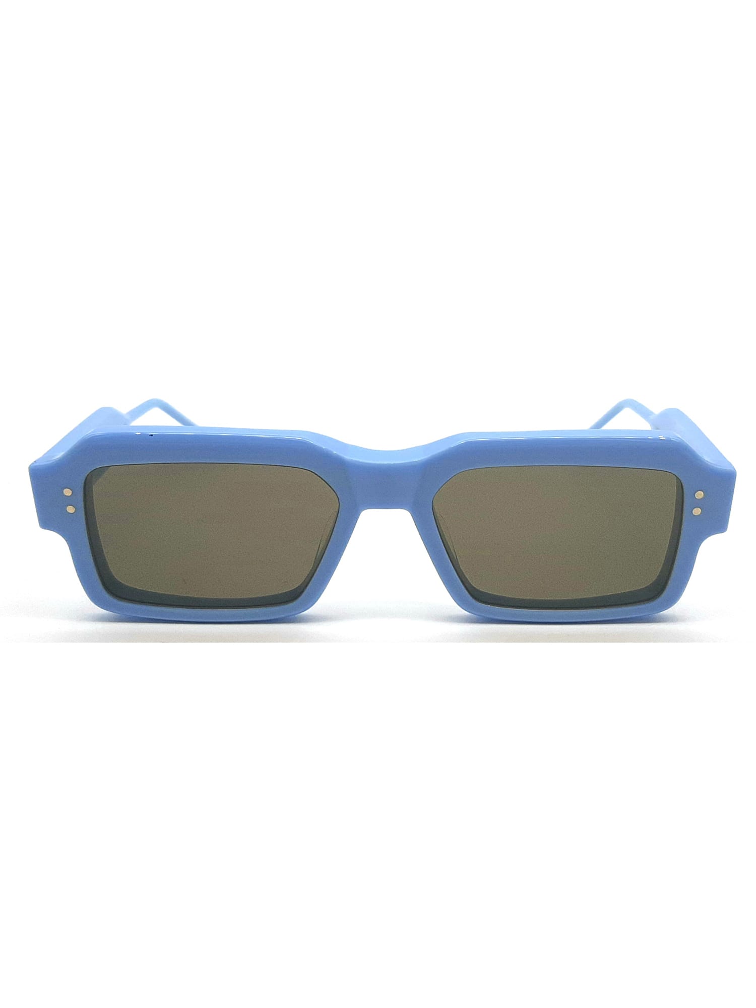 Shop Thom Browne Ues924a/g0002 Sunglasses In Lt Blue