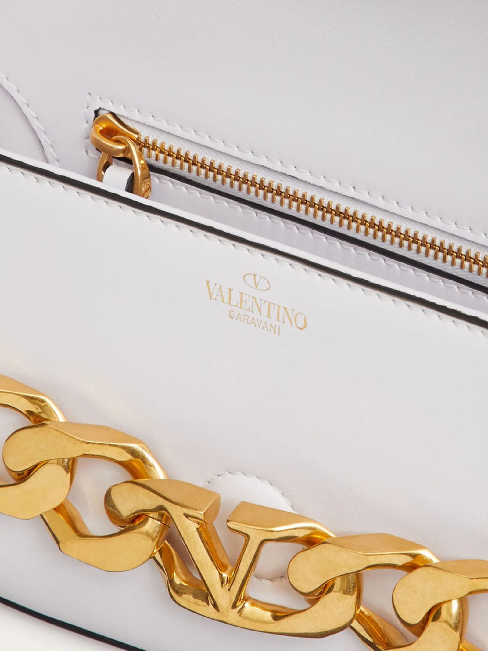Shop Valentino Vlogo Chain Small Bag