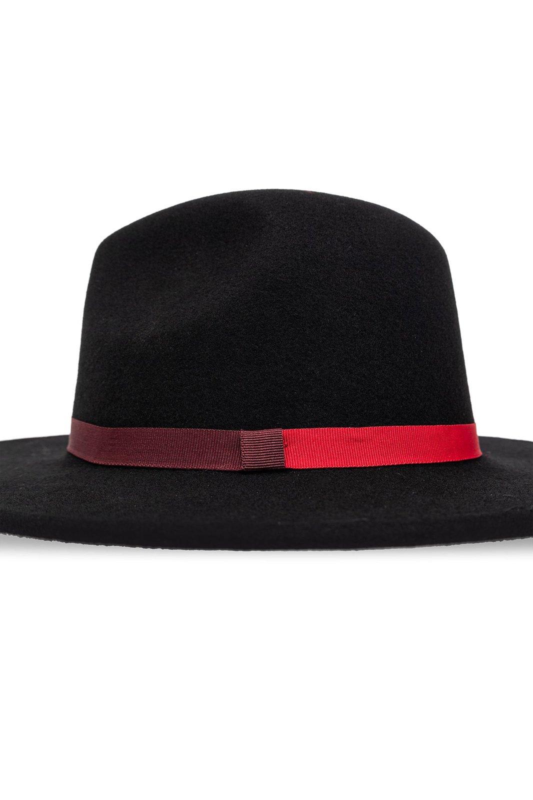Shop Paul Smith Wool Hat In Black