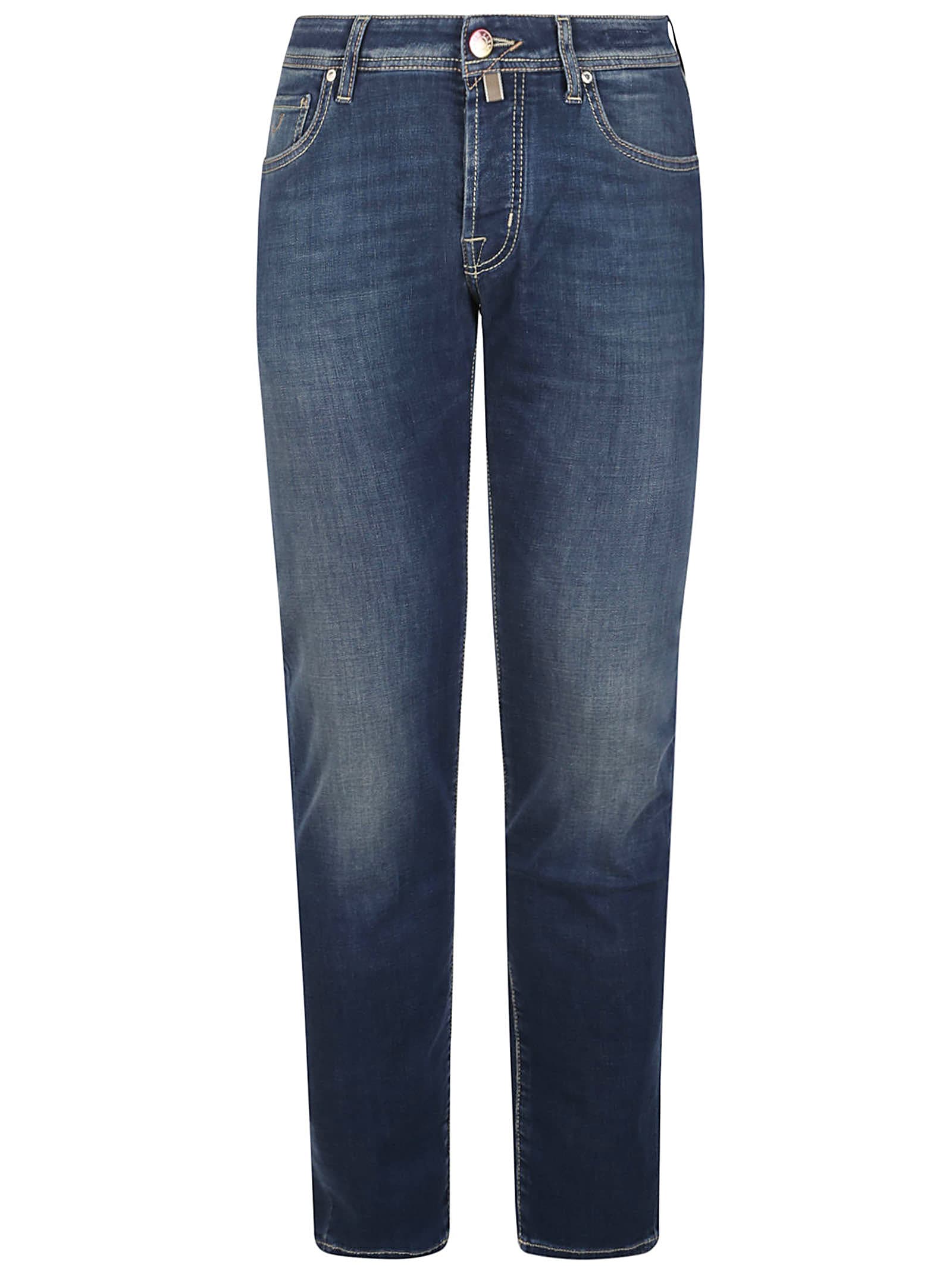 Shop Jacob Cohen 5 Pockets Jeans Super Slim Fit Nick Slim In D Blu