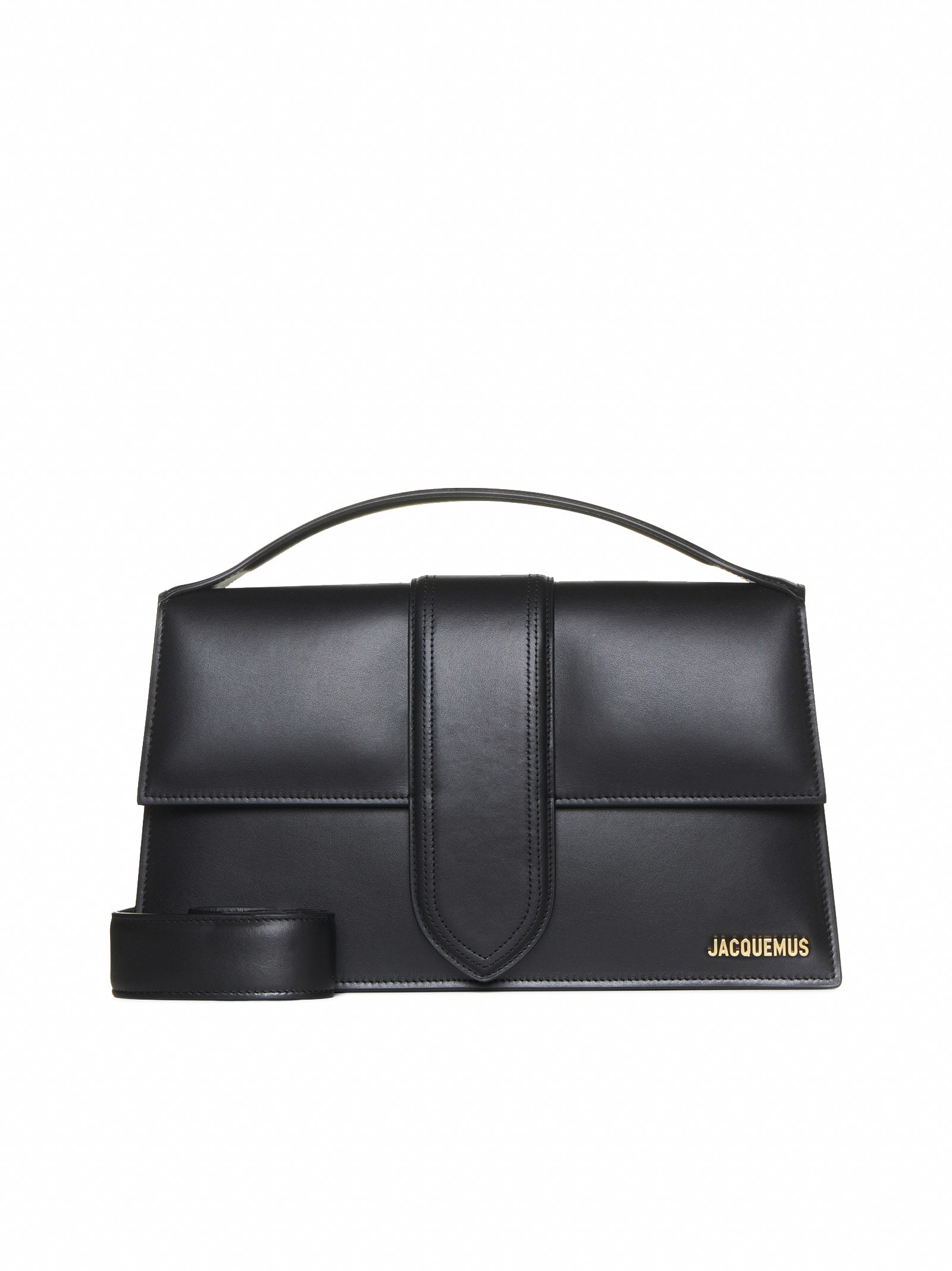 Shop Jacquemus Shoulder Bag In Black