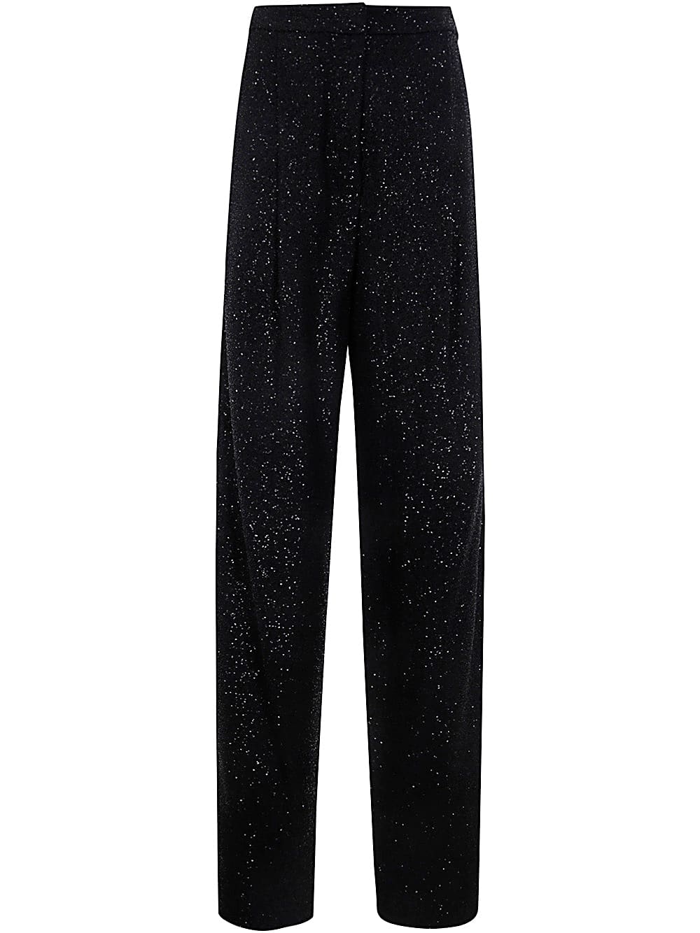 Shop Max Mara Navigli Over Trousers In Black