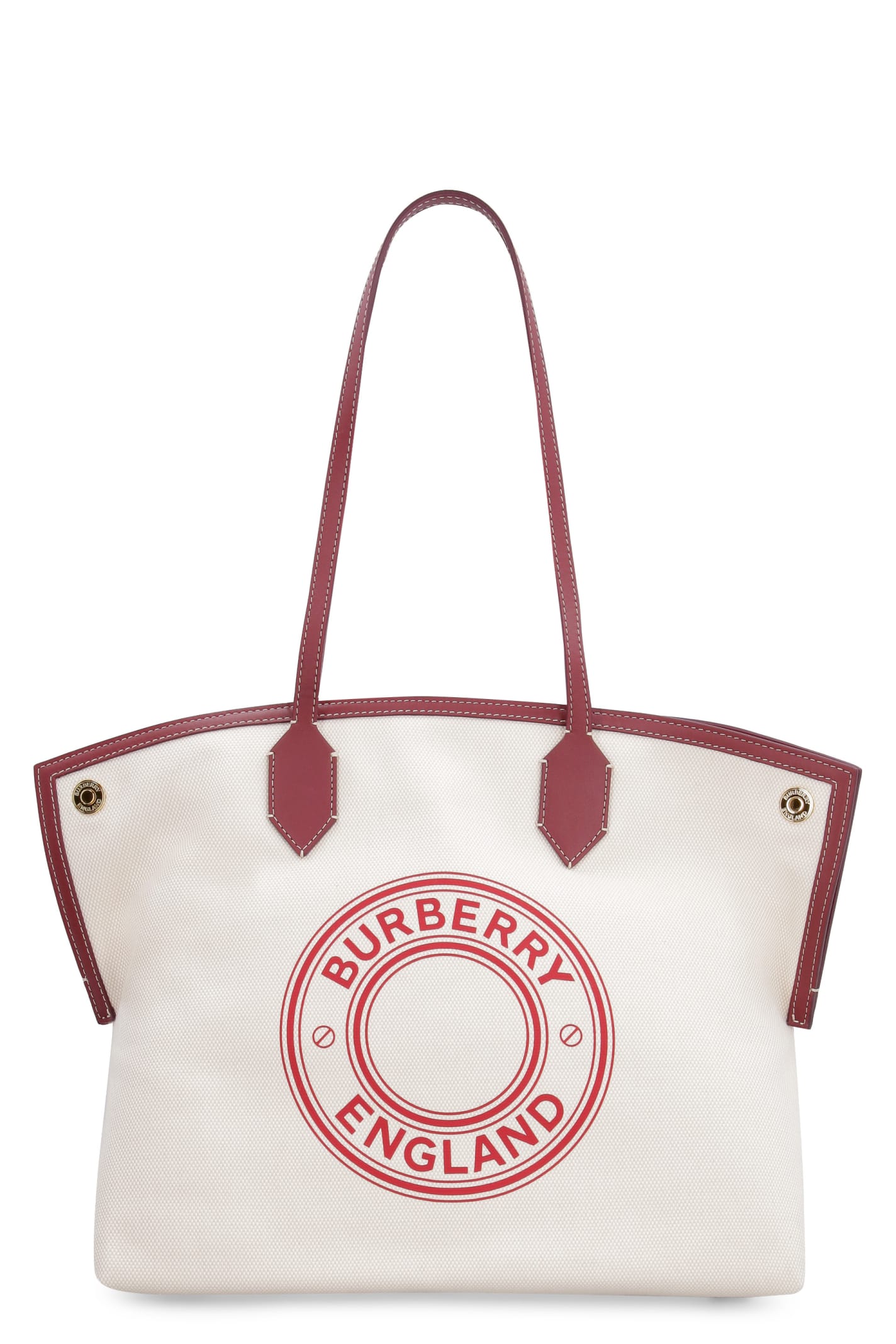 Burberry Society Canvas Tote Bag