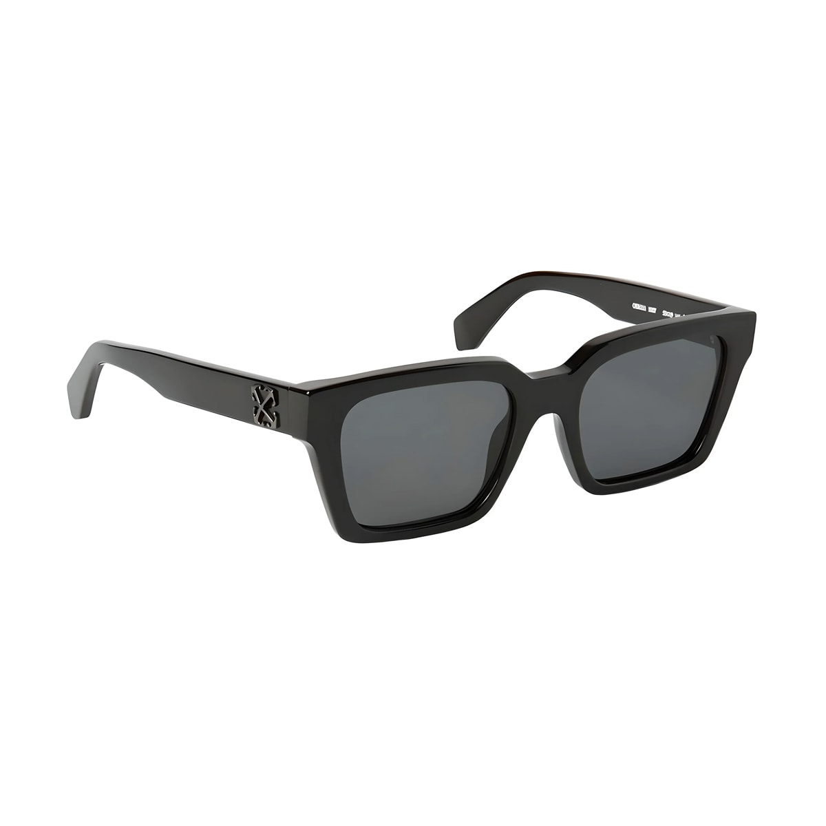 Shop Off-white Oeri111 Branson 1007 Black Sunglasses In Nero