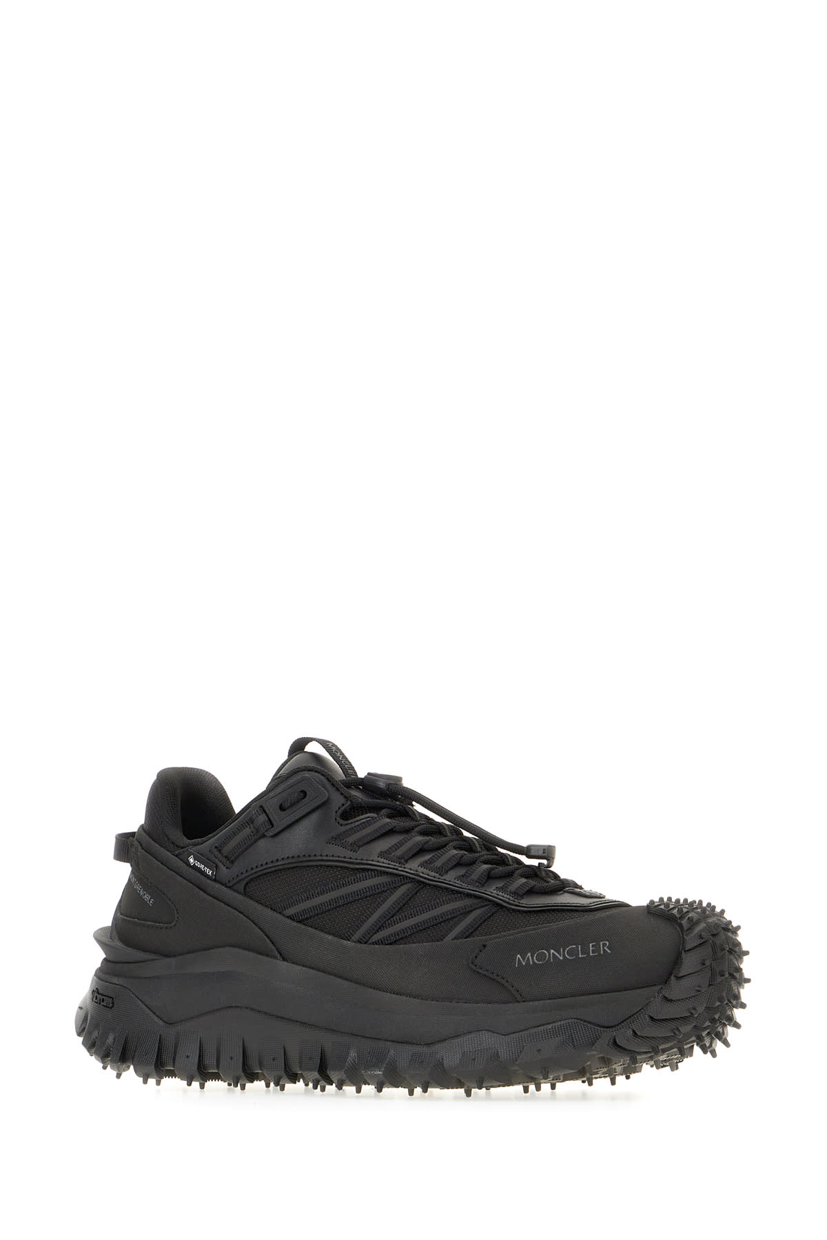 Moncler Men Trailgrip Gtx Mesh And Leather Sneakers In Multi