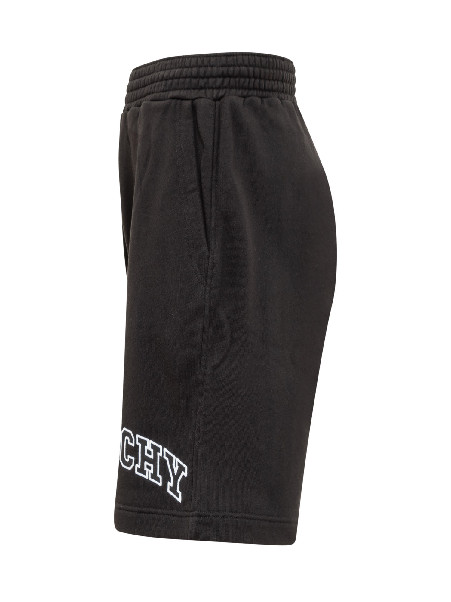 Givenchy Black Cotton Shorts In Black