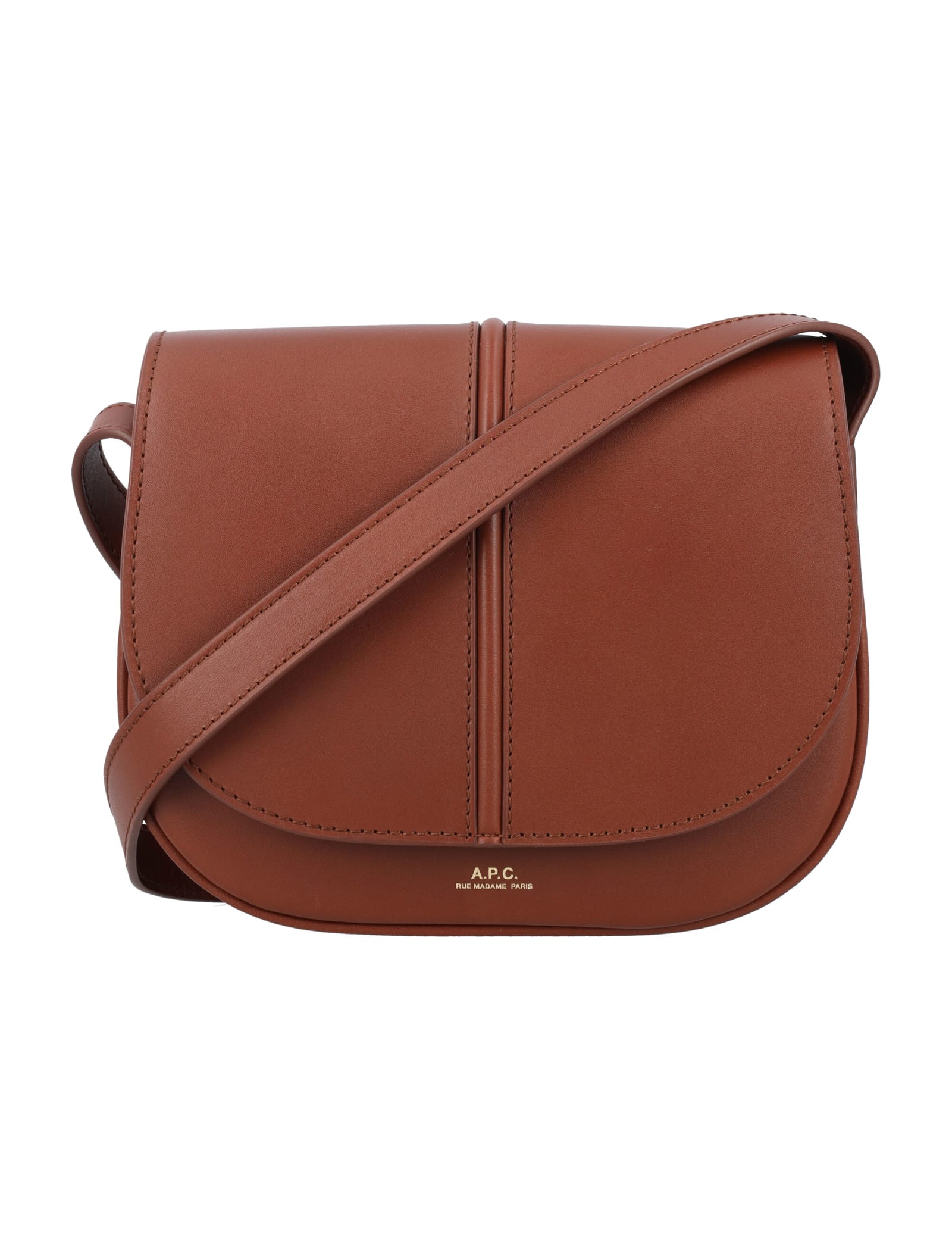 Shop Apc Betty Bag In Hazelnut