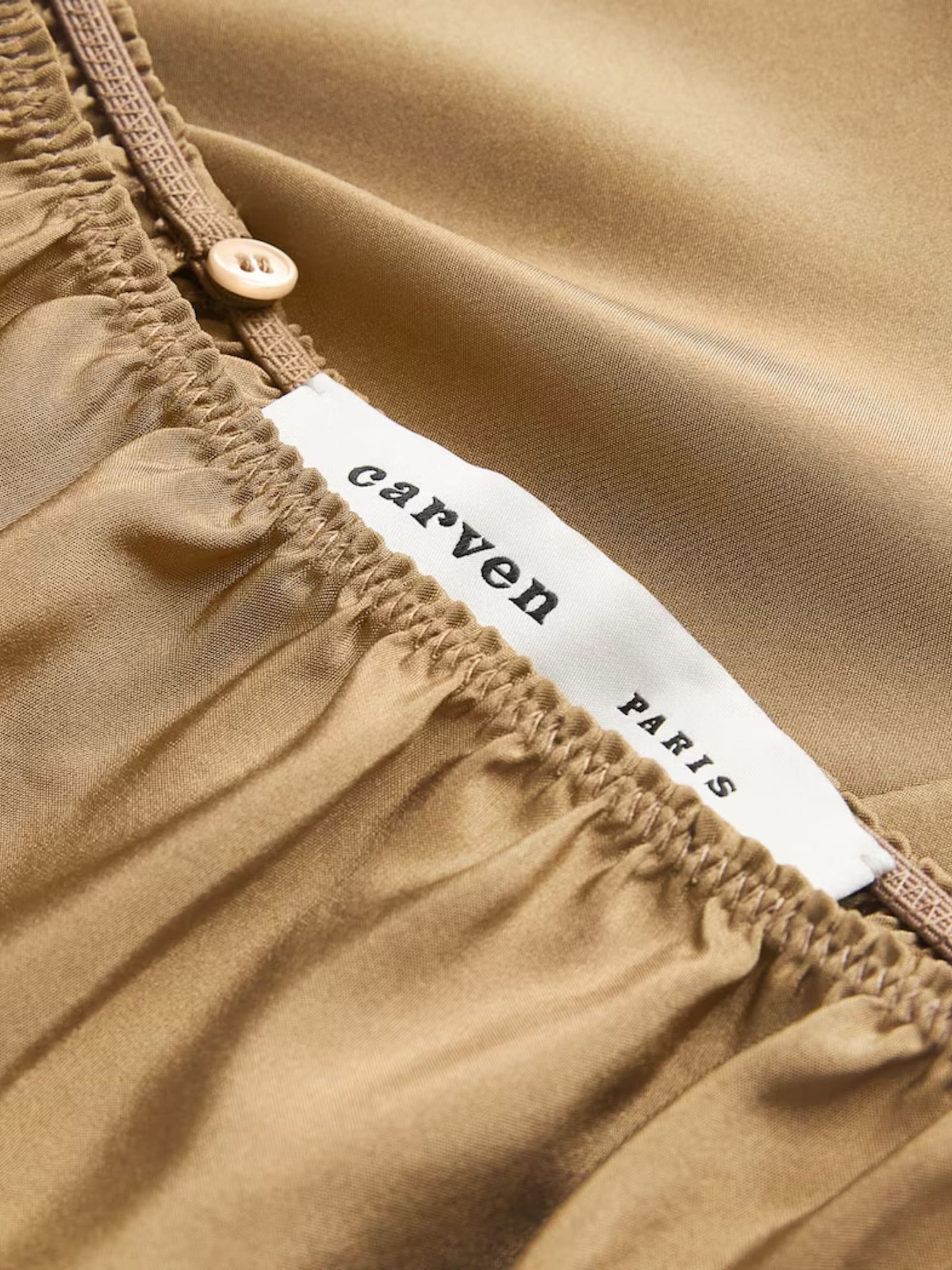 Carven Midi Skirt In Brown