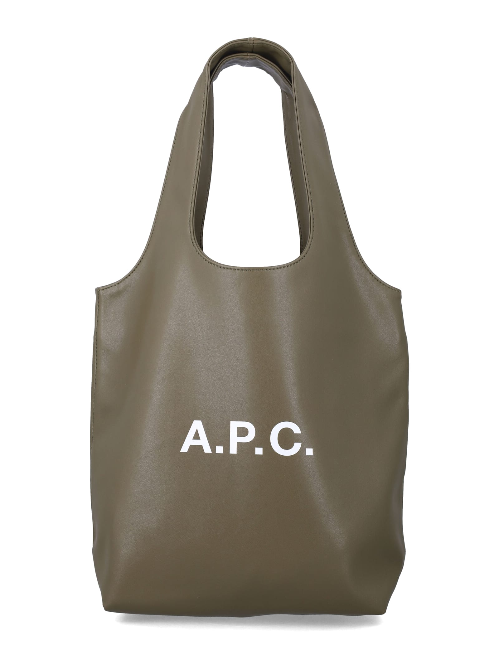 A. p.c. Ninon Black Small Faux Leather Tote