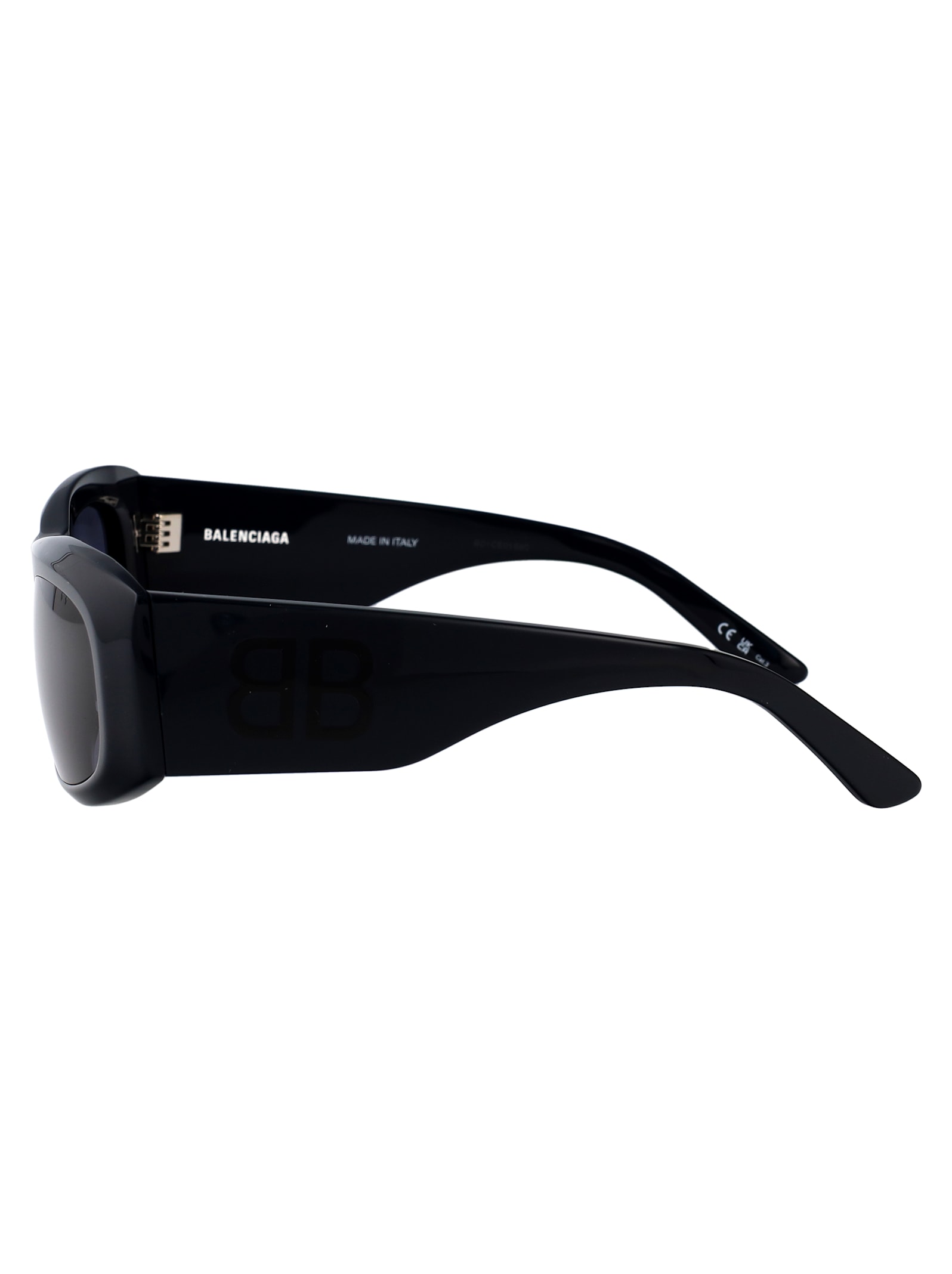 Balenciaga Bb0395s Sunglasses In Blue-blue-blue