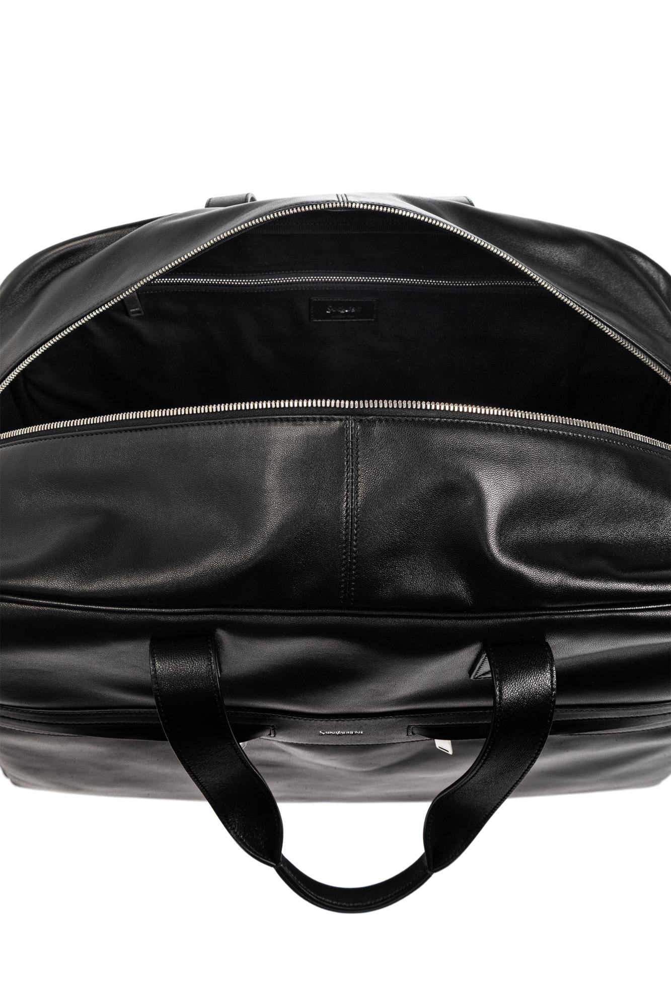 Saint Laurent Carry-on Bag Camp Maxi In Black