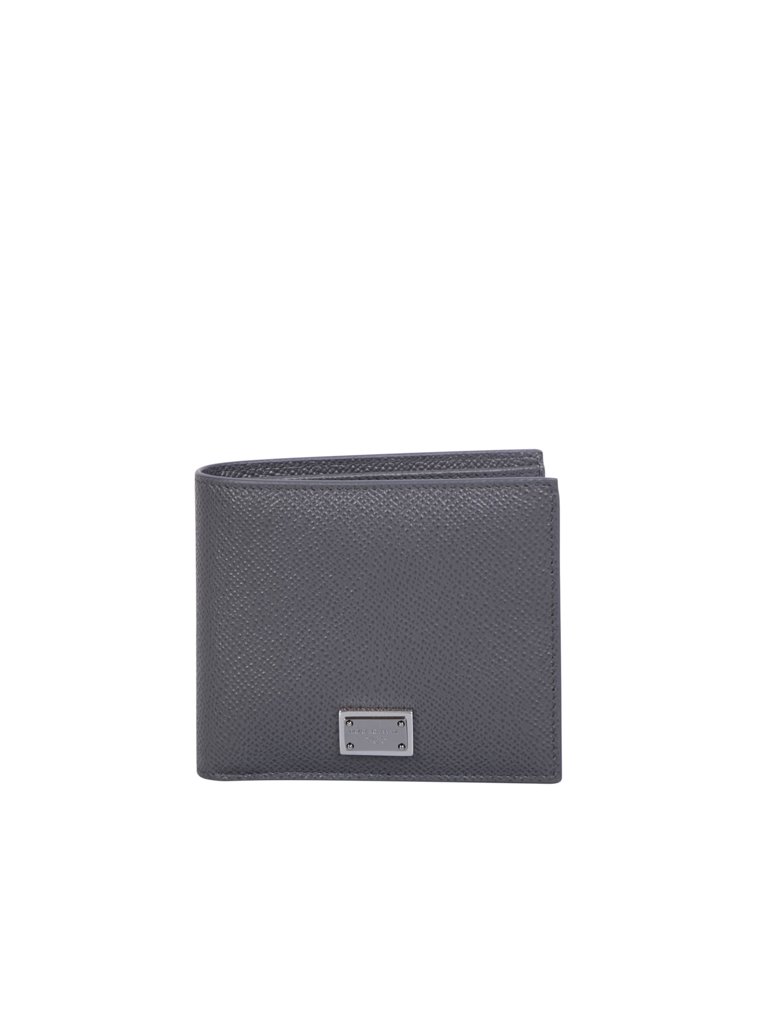 Dolce & Gabbana Grey Bi-fold Wallet