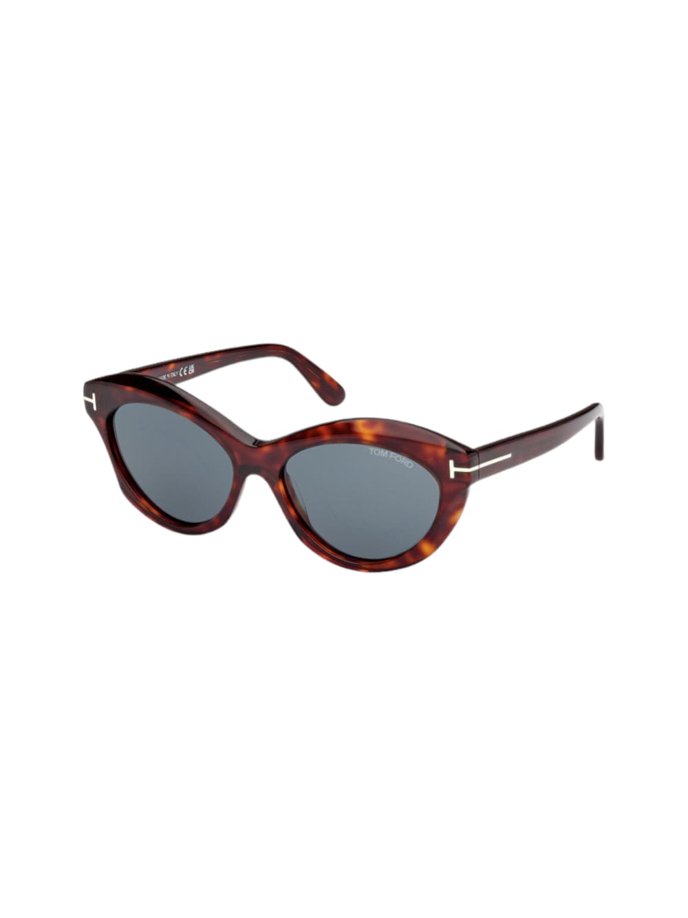 Tom Ford Toni - Tf 1111 /s Sunglasses In Brown