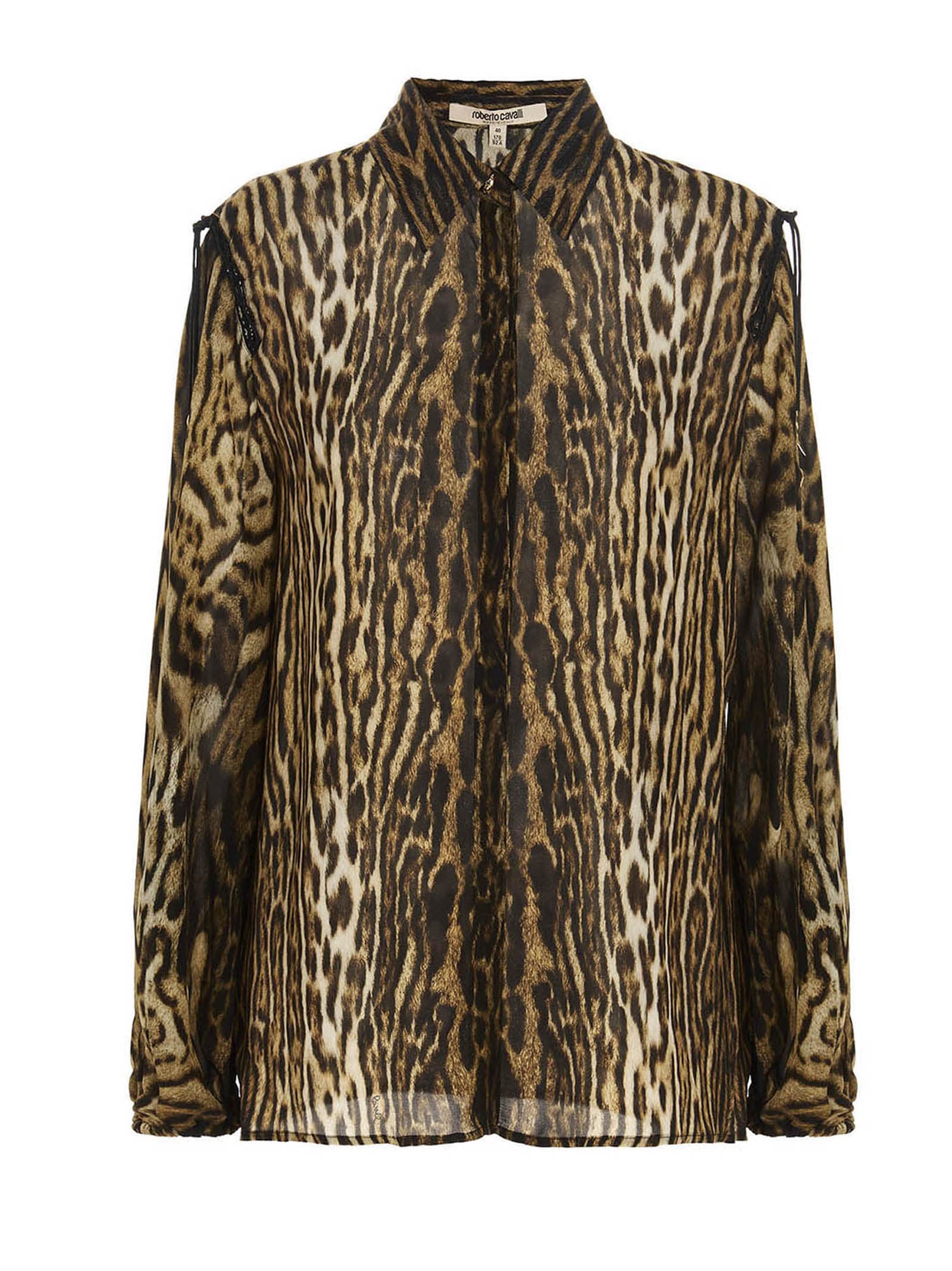 Roberto Cavalli leopard Shirt