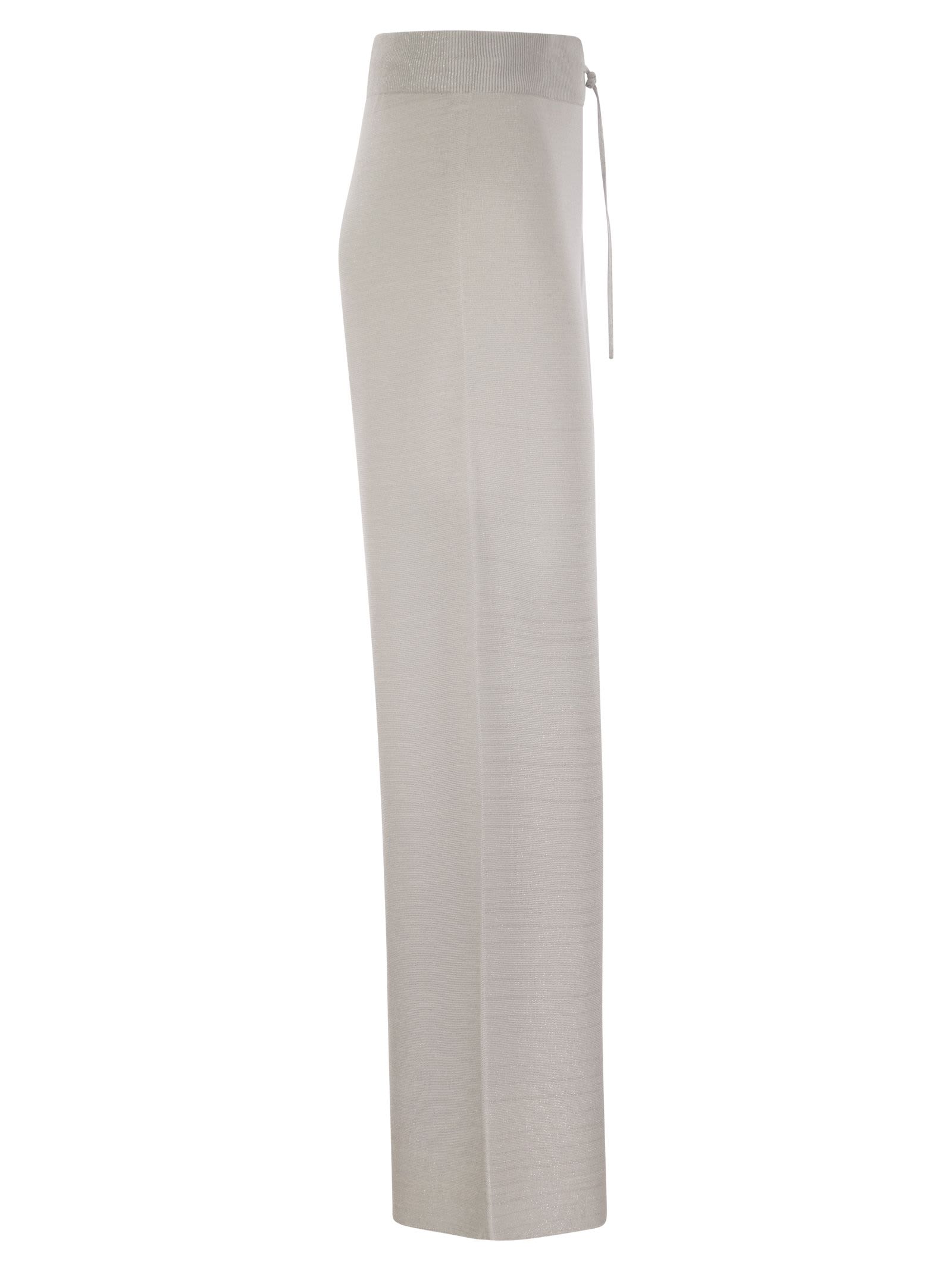 Fabiana Filippi Lurex Knit Trousers