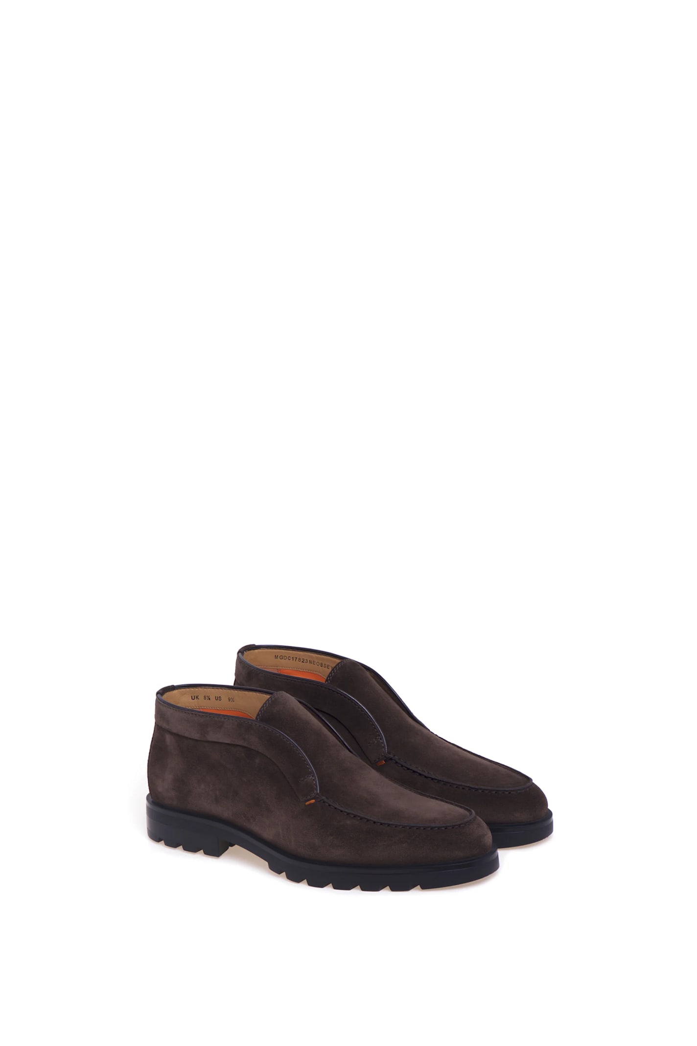 Shop Santoni Mocassin In Brown