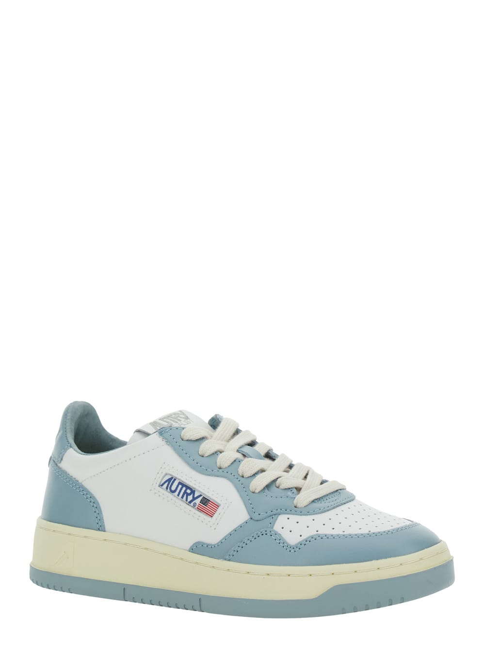 Autry Medalist Low Leather Sneakers In Wb56