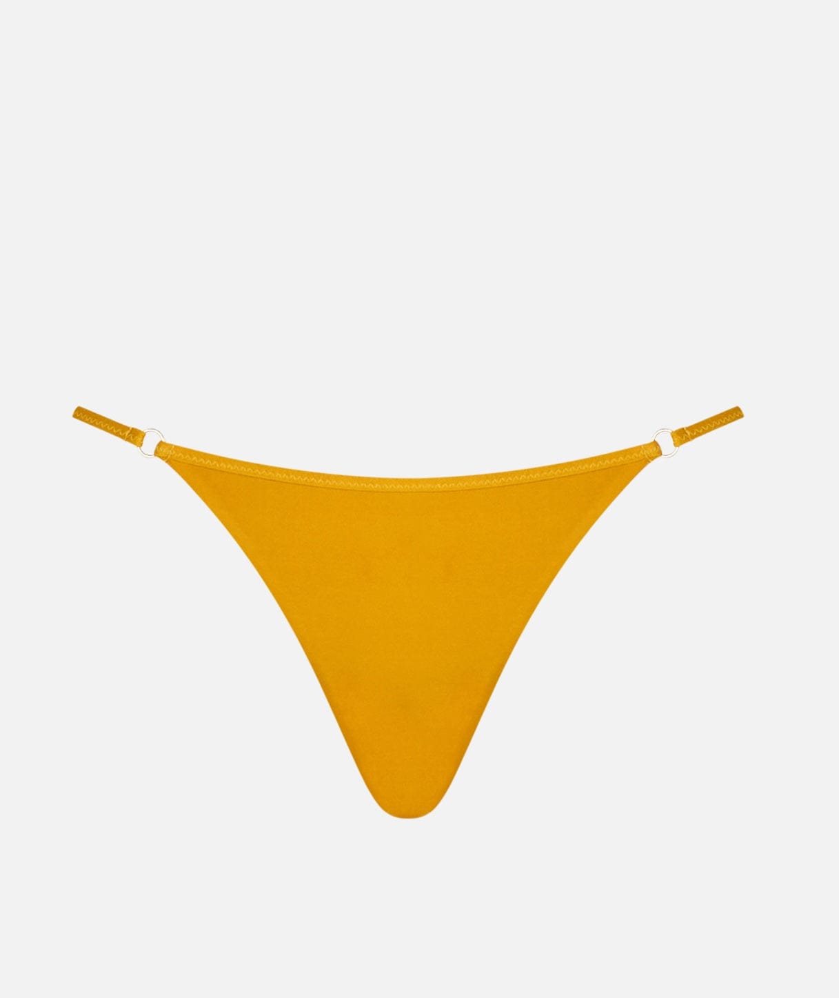 Mc2 Saint Barth Woman Ochre Yellow Cheeky Swim Briefs Jodene In Yellow