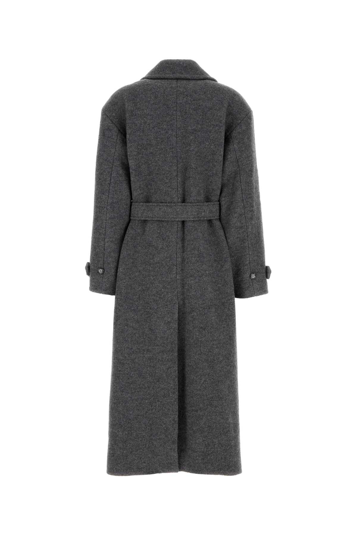Apc Long-sleeved Coat In Gray