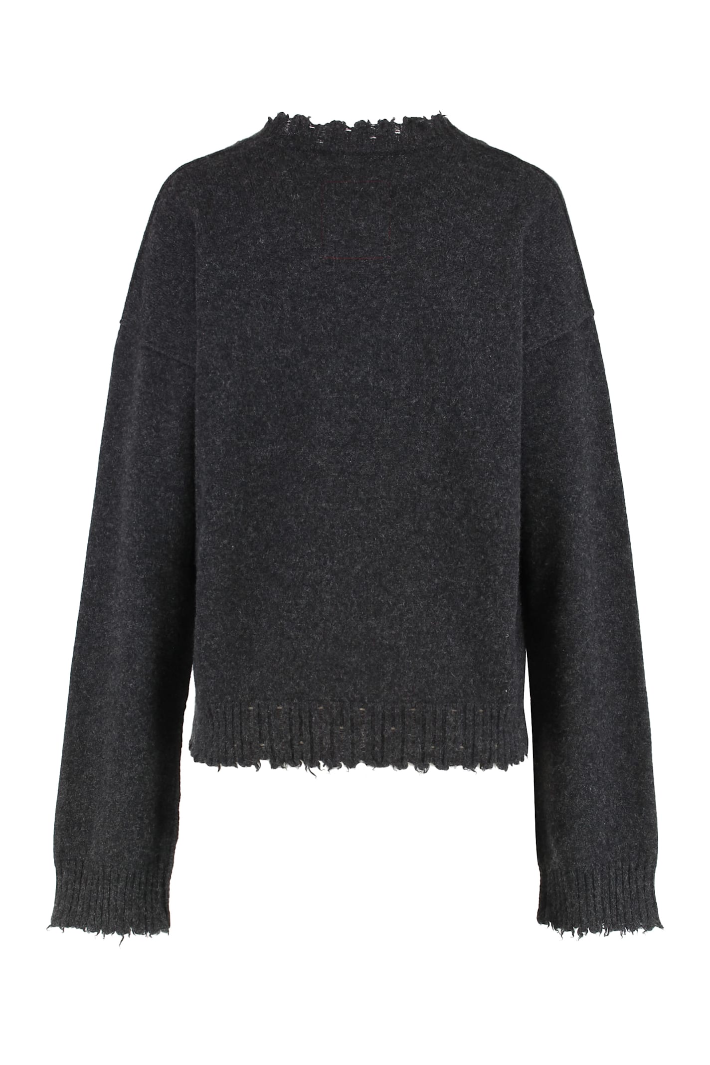 Uma Wang Cashmere Crewneck Sweater In Gray