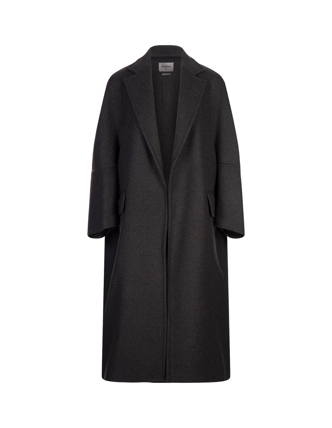 Shop Max Mara Dark Grey Asburgo1234 Coat