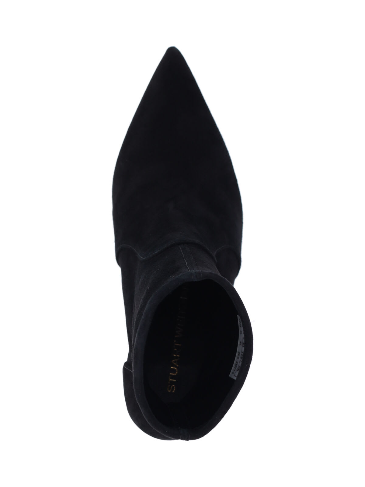 Stuart Weitzman Stuart Power Ankle Boots In Black