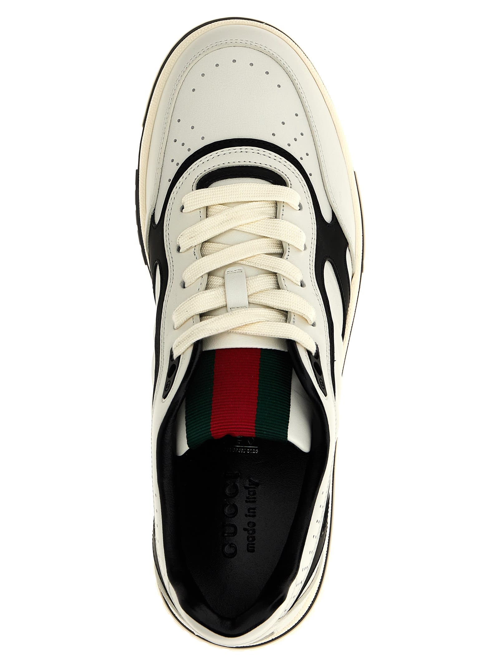 Shop Gucci Re-web Sneakers In Multicolor