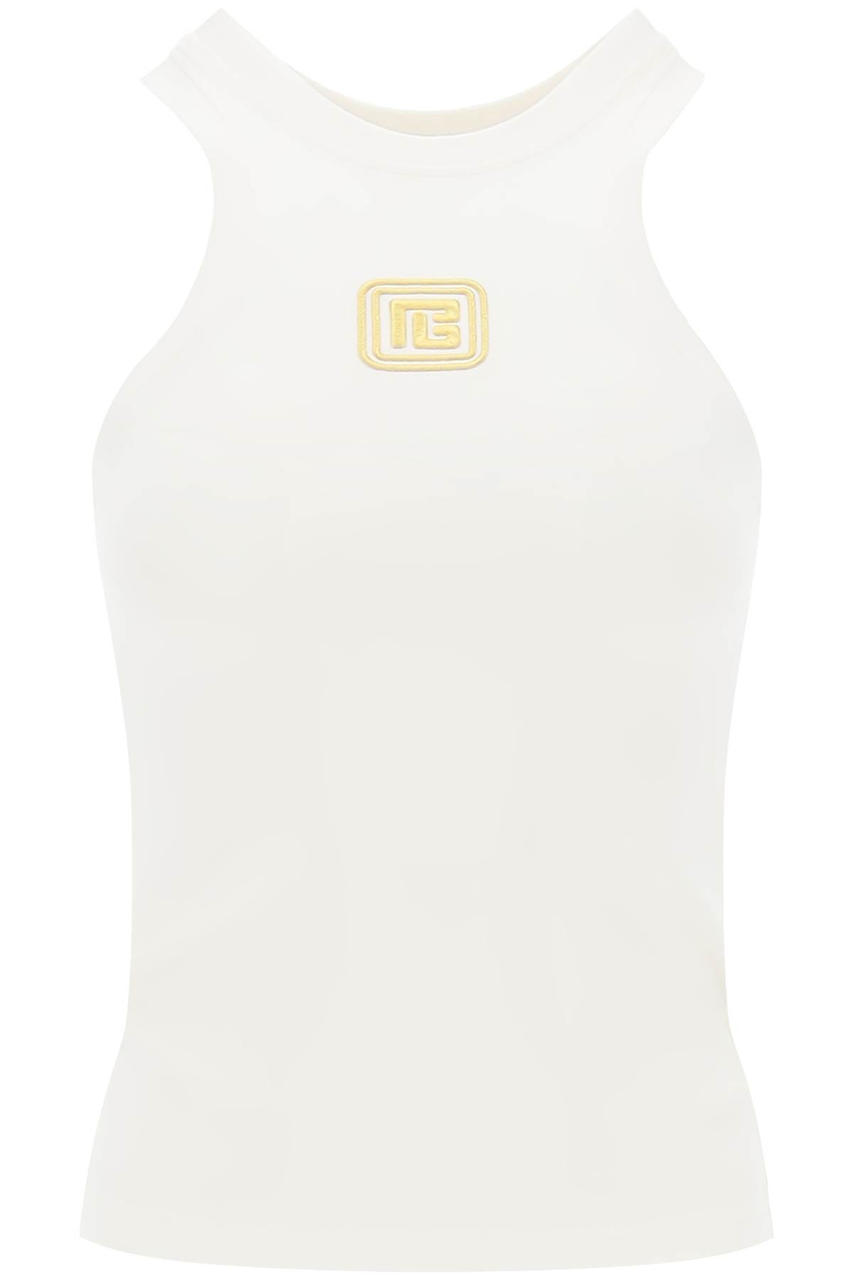 Tank Top With Pb Embroidery