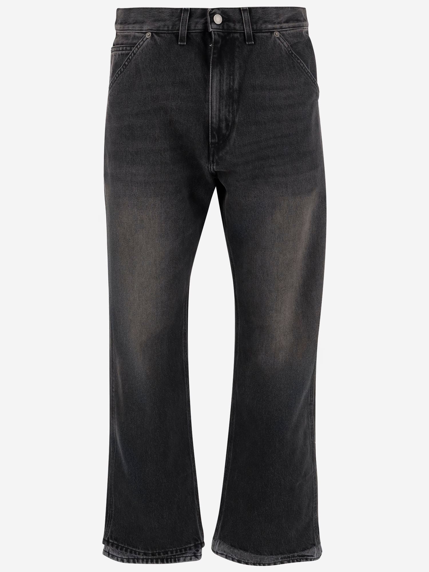 Haikure Jeans Washed Effect In Black