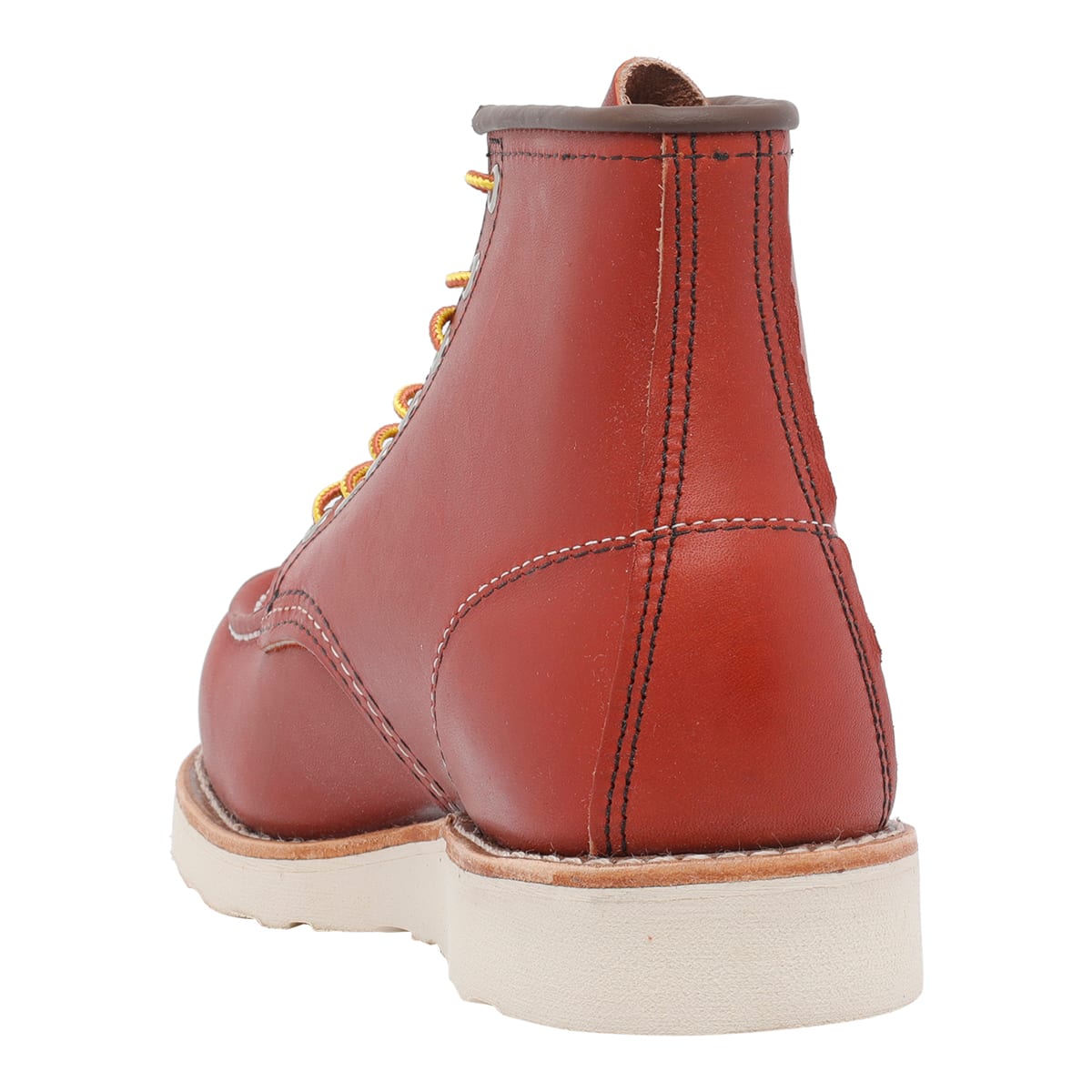 Red Wing Classic Moc Laced Shoes In Red