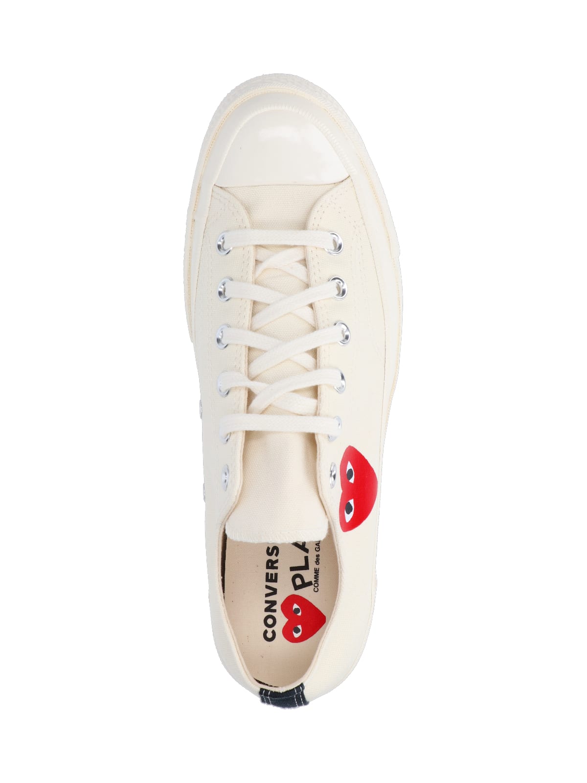 Comme Des Garçons Play Converse Chuck 70 Low Sneakers In Sand