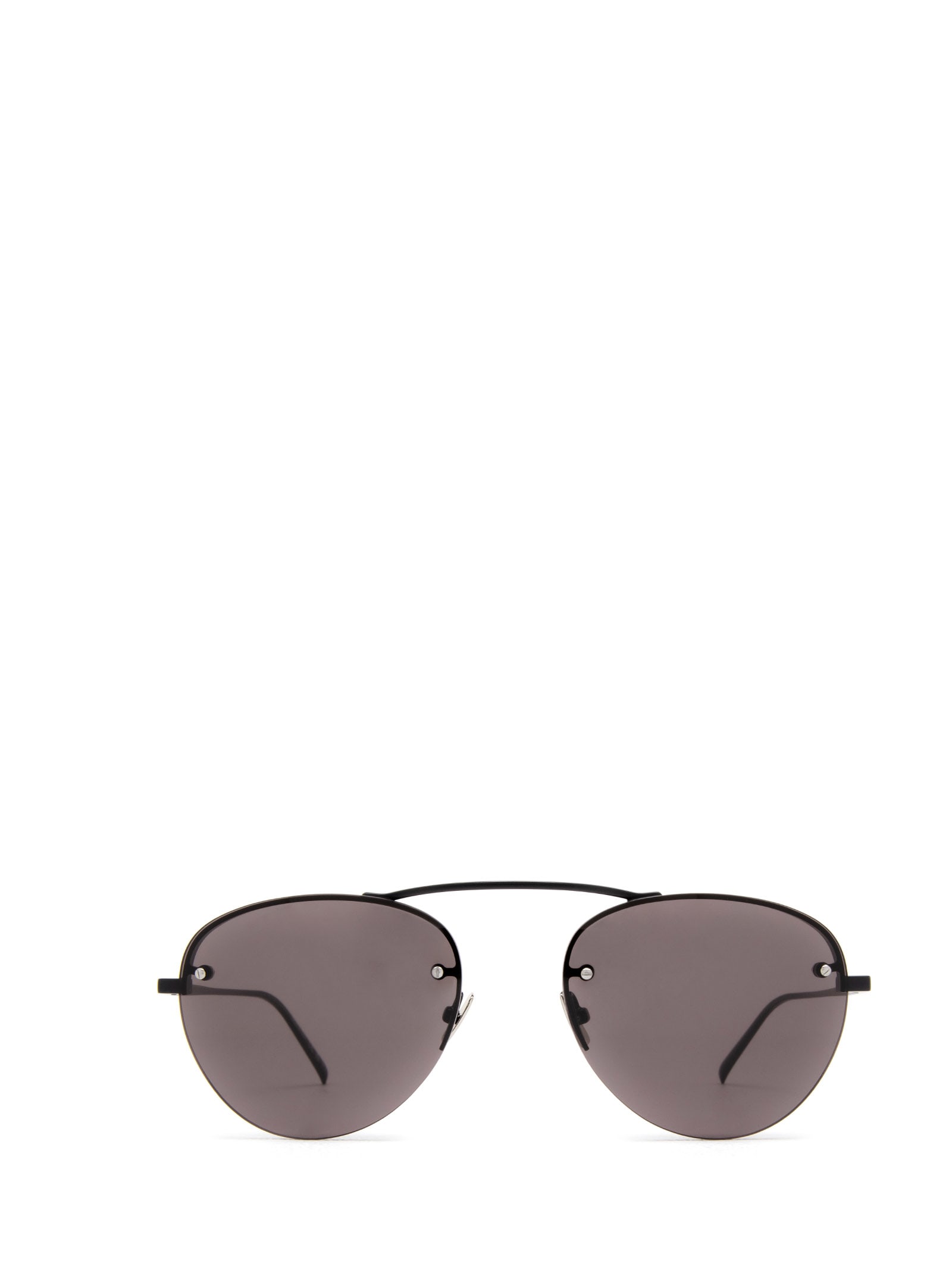 SL 575 Aviator Sunglasses in Black - Saint Laurent