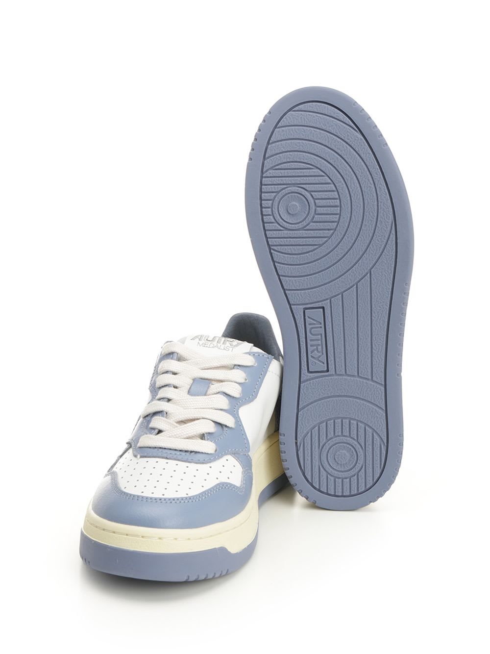 Autry Medalist Low Sneaker In Blue