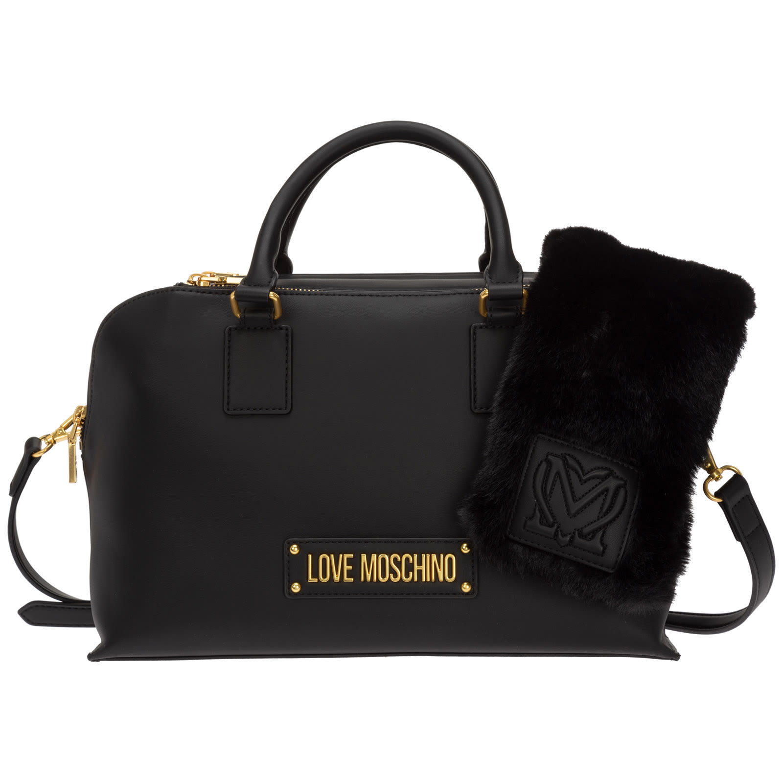 Love Moschino Lm Plaque Handbags