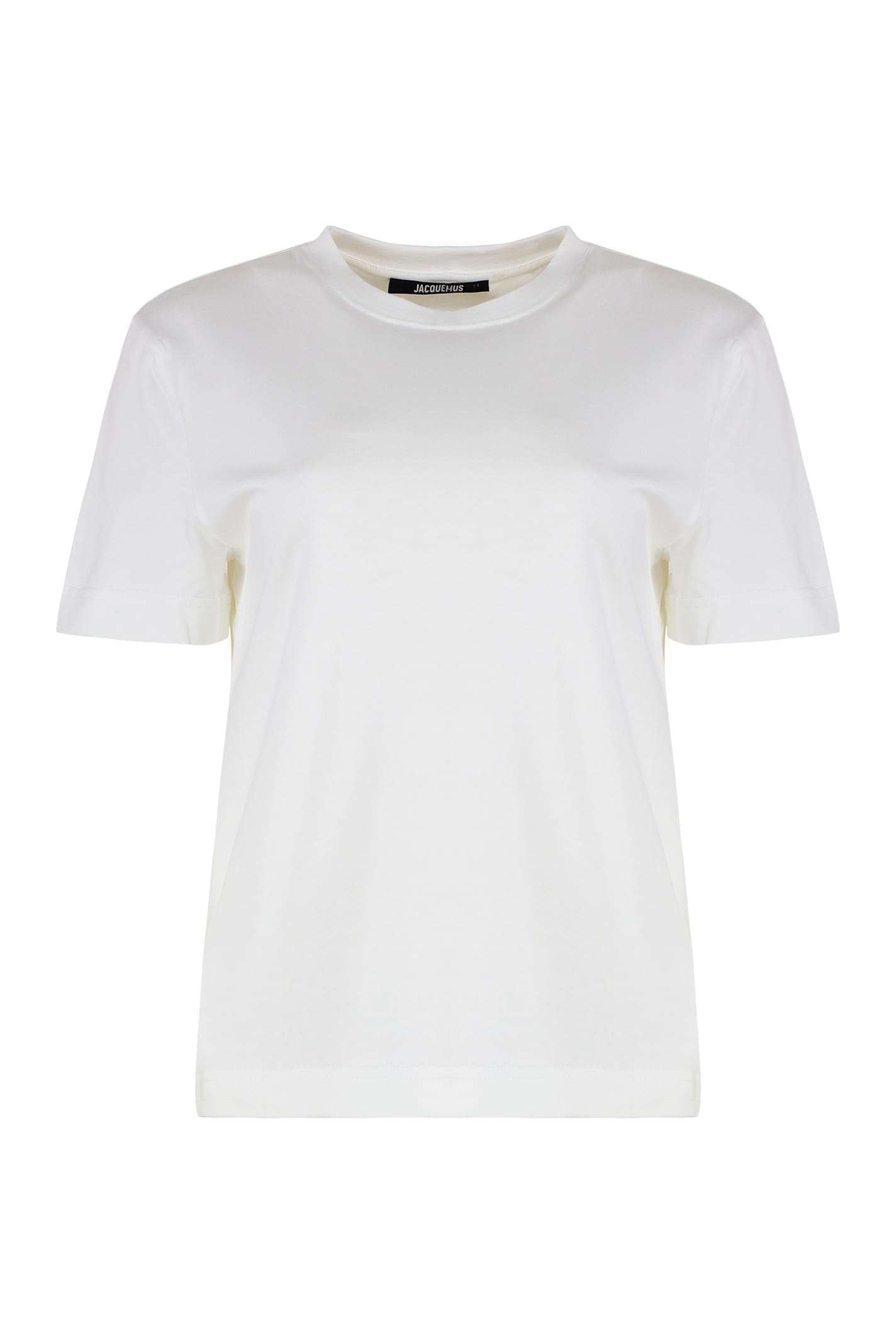 Gros Grain Cotton Crew-neck T-shirt