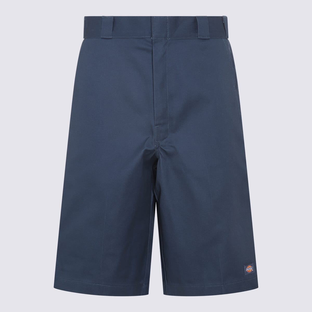 Shop Dickies Air Force Blue Cotton Blend Shorts