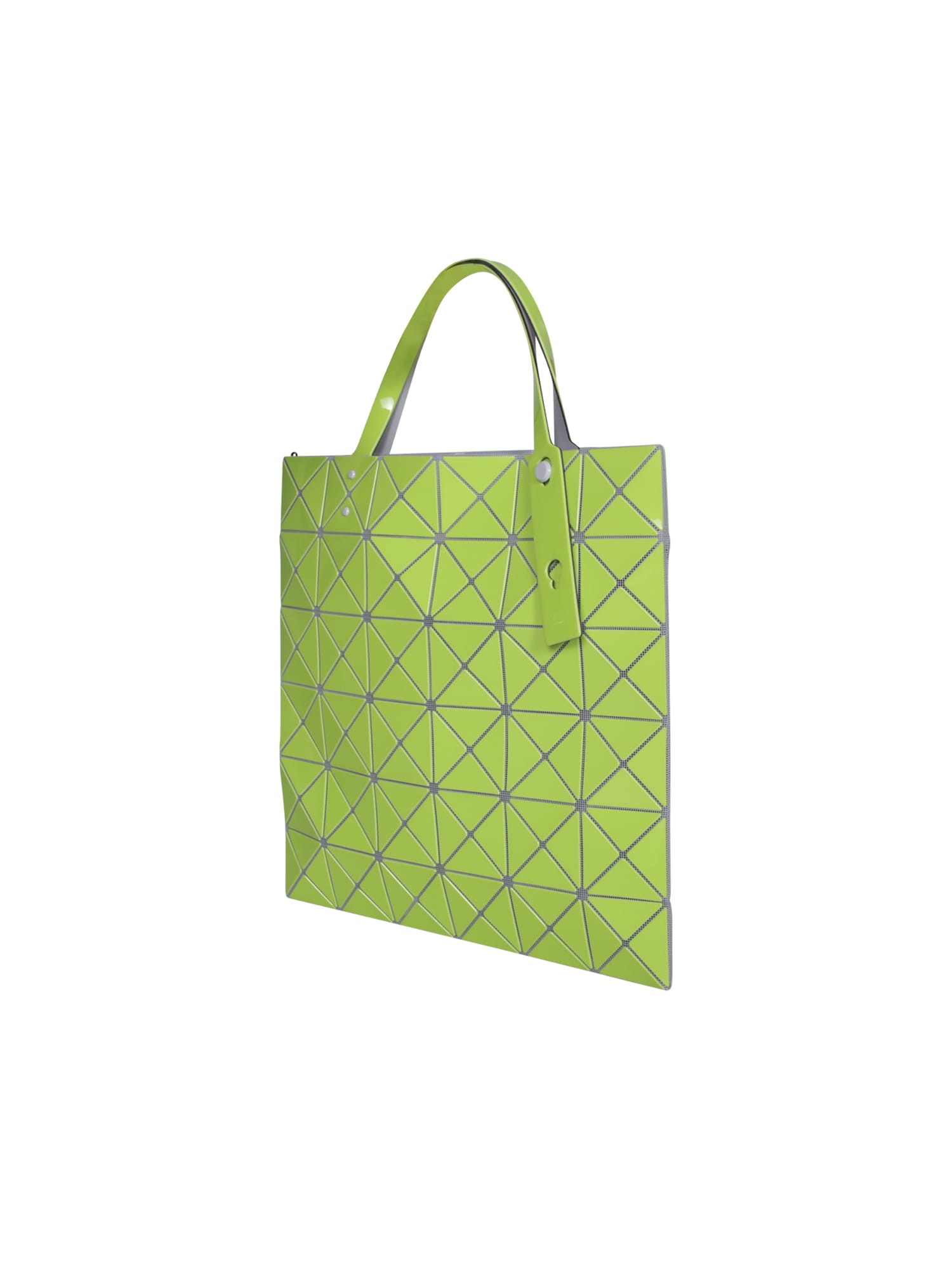 Shop Issey Miyake Lucent Gloss Fluorescent Yellow Bag