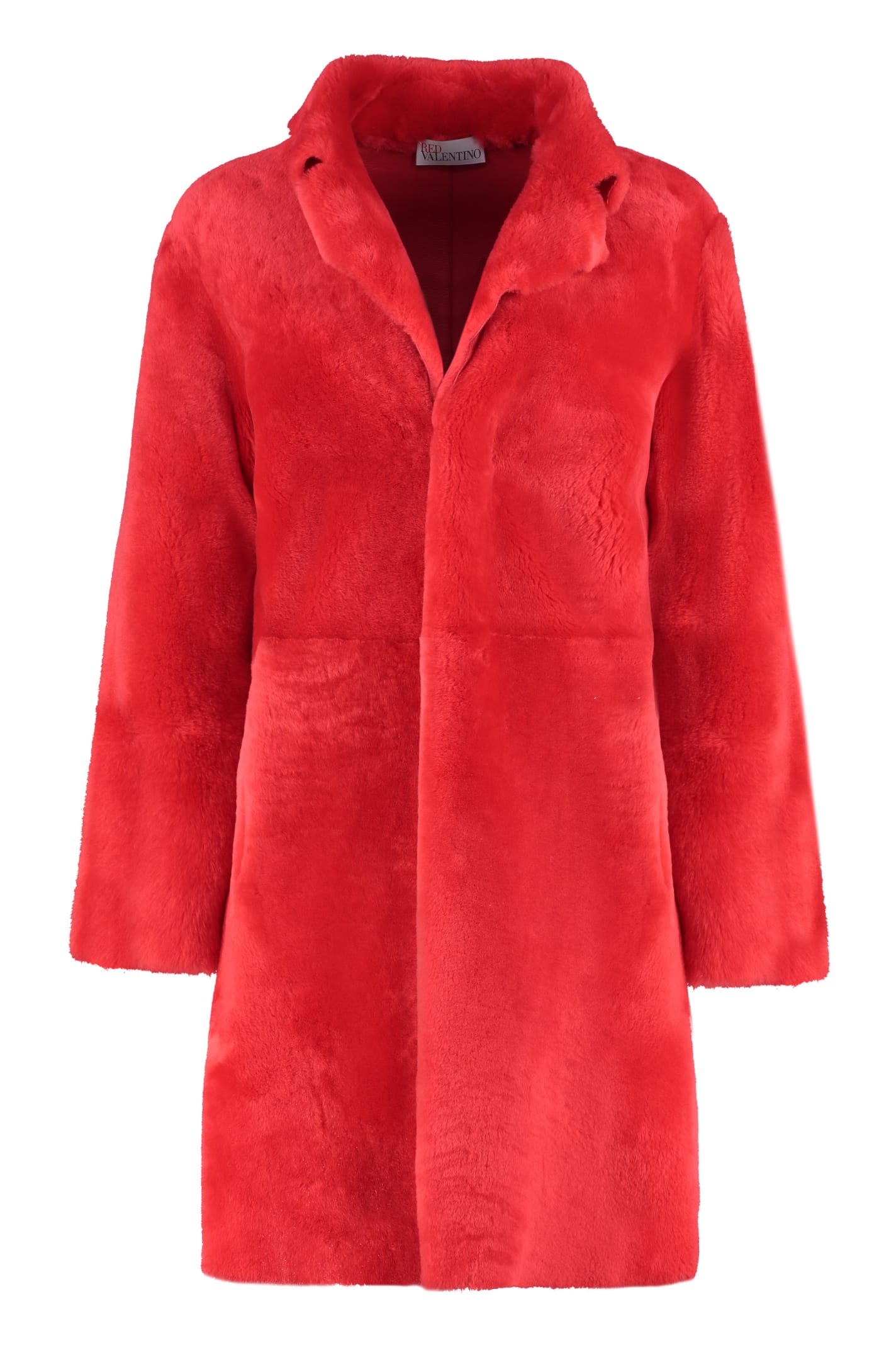 RED Valentino Lamb Fur Coat