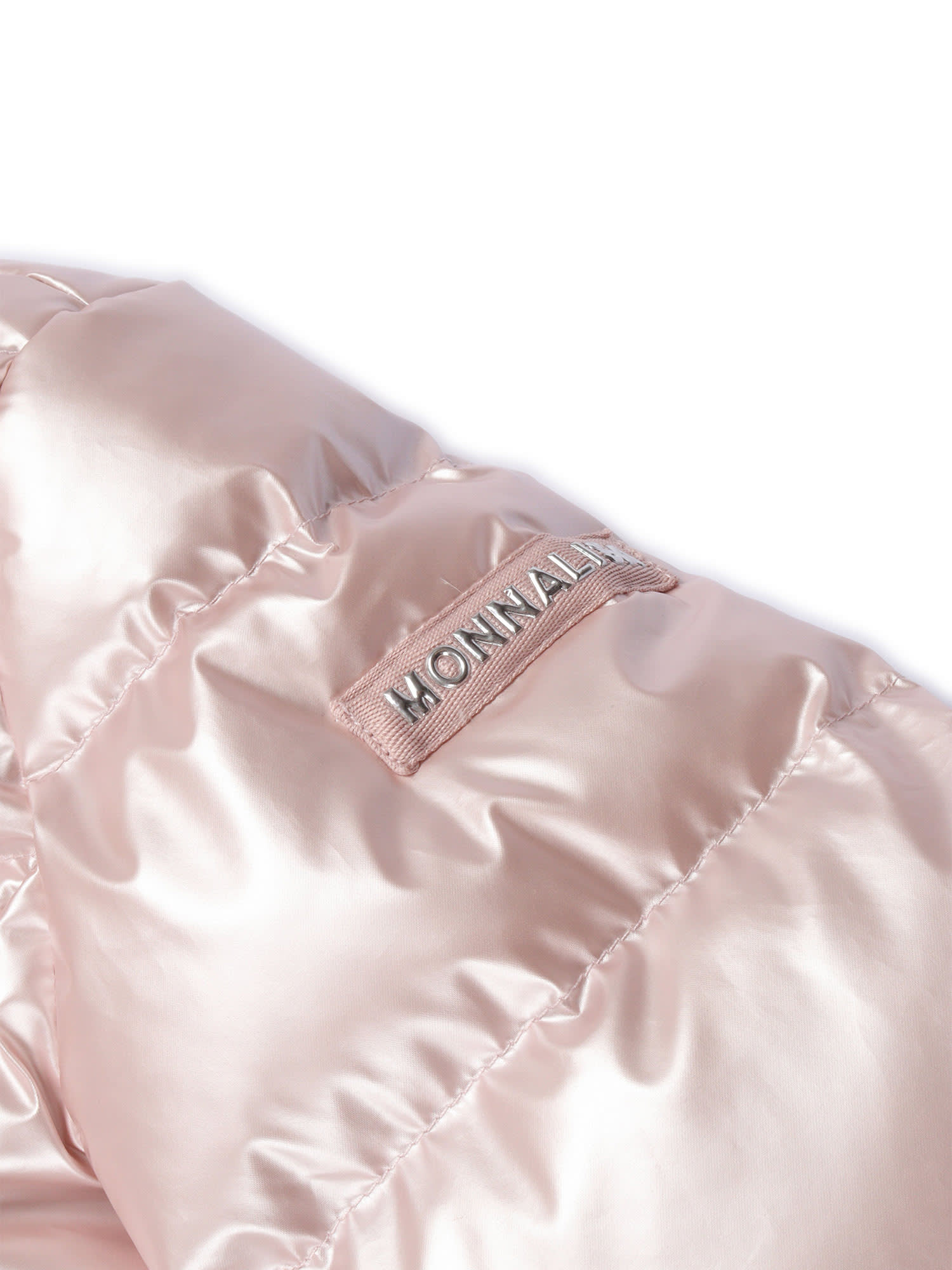 Monnalisa Down Jacket In Pink