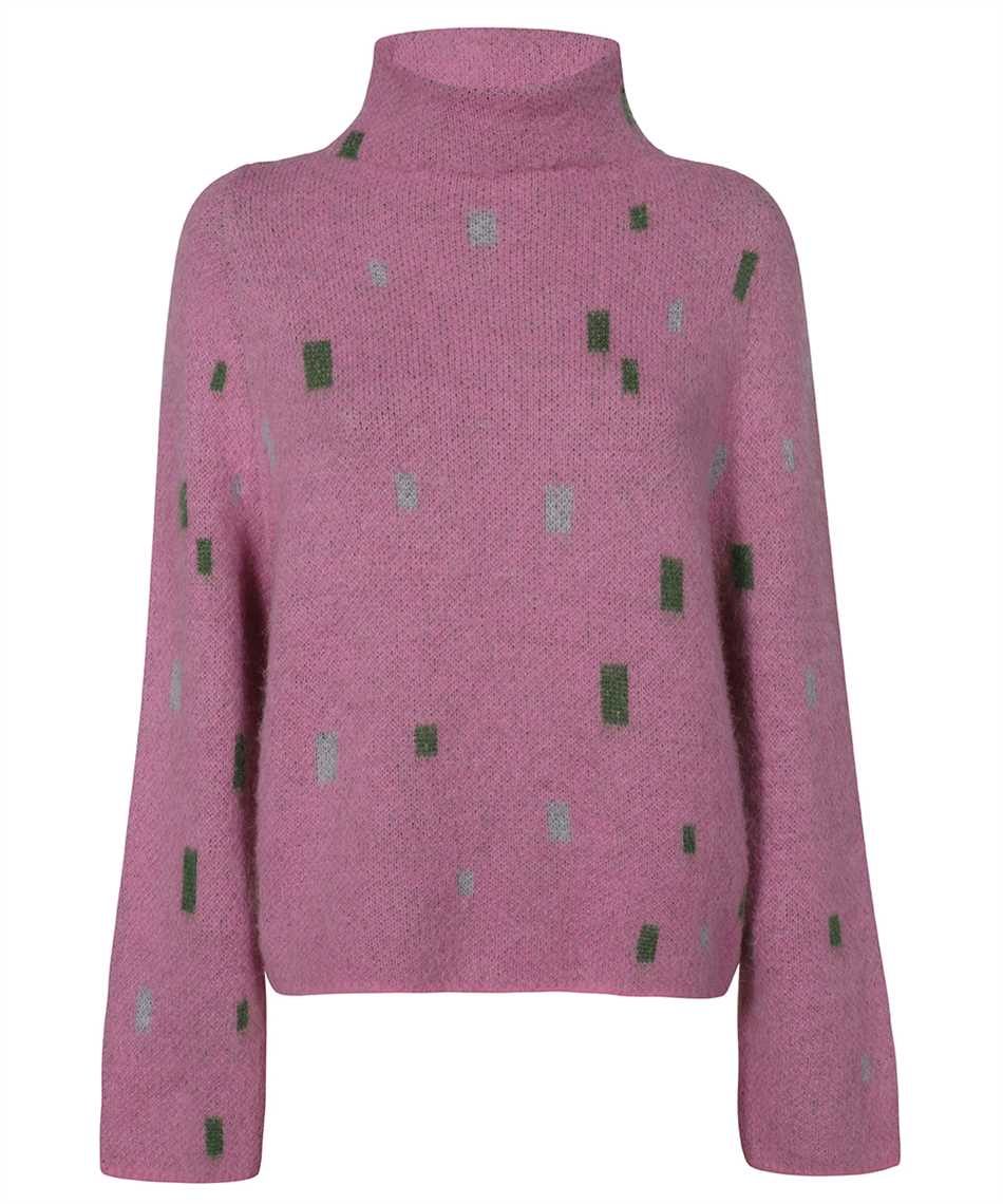 Emporio Armani Turtleneck Sweater In Pink