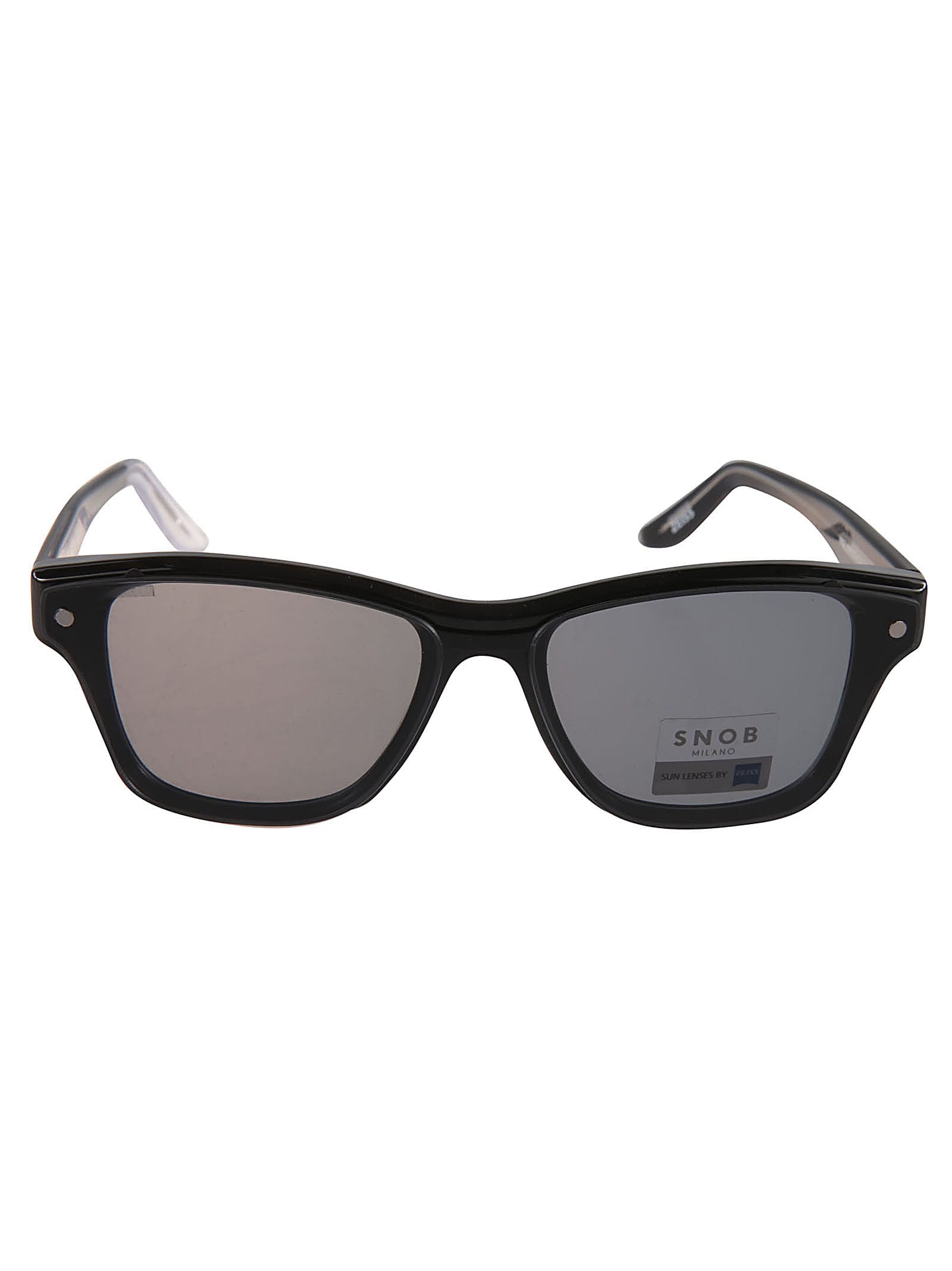 Snob Milano Removable Lens Square Frame Sunglasses