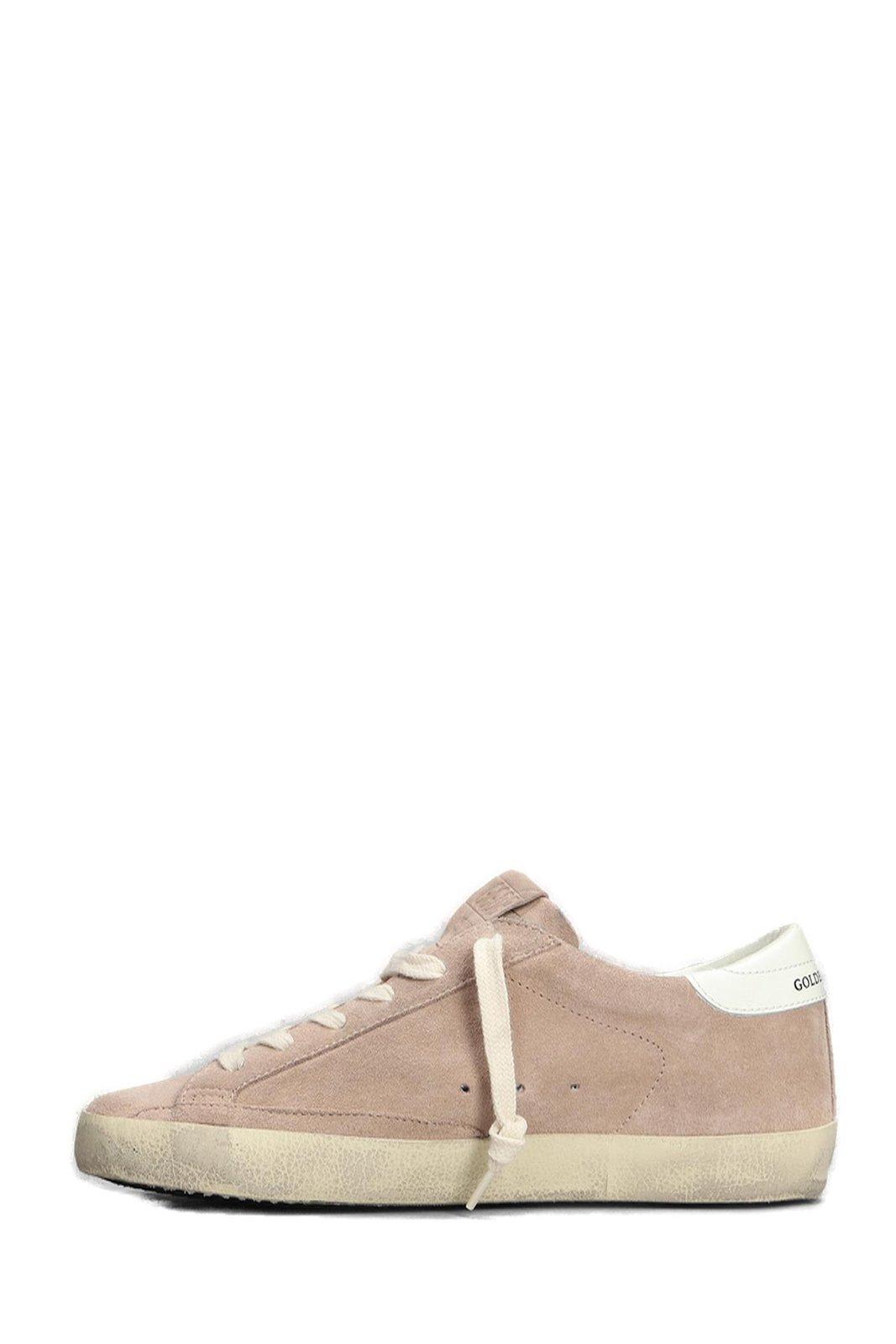 Shop Golden Goose Superstar Low-top Sneakers In Pink