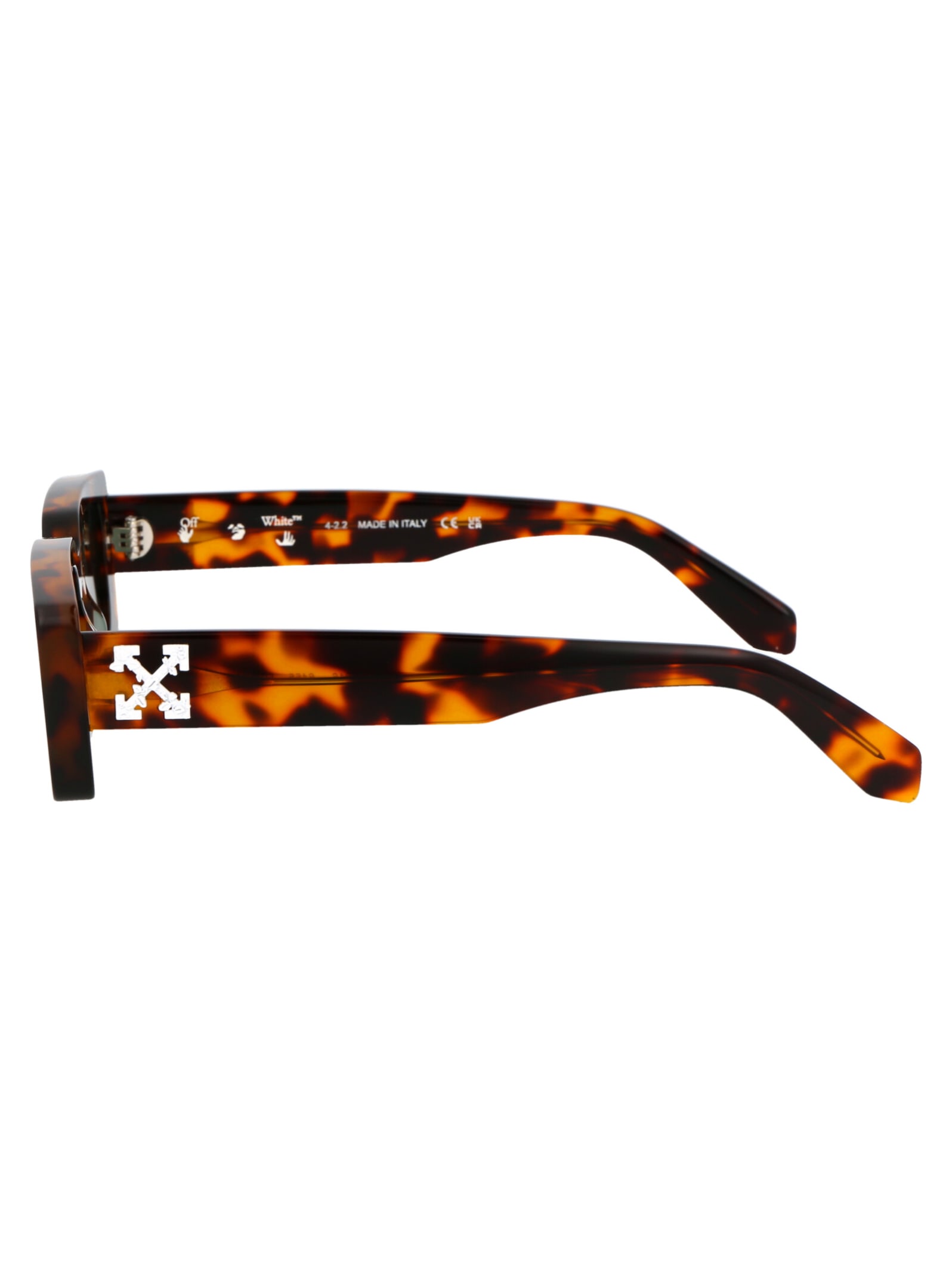 Shop Off-white Arthur Sunglasses In 6455 Havana