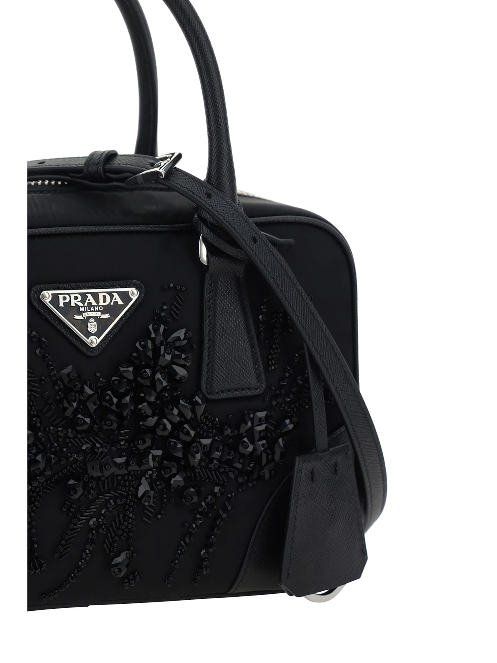 Shop Prada Shoulder Bag In Nero 1